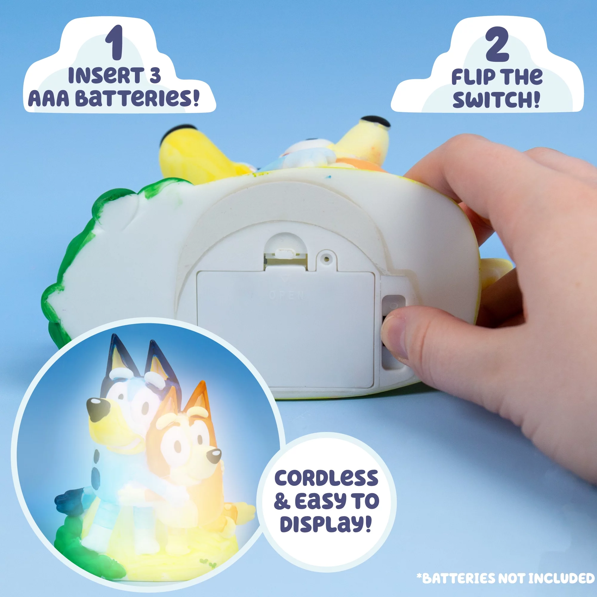 Bluey Paint Your Own Vinyl Light-up Figurine