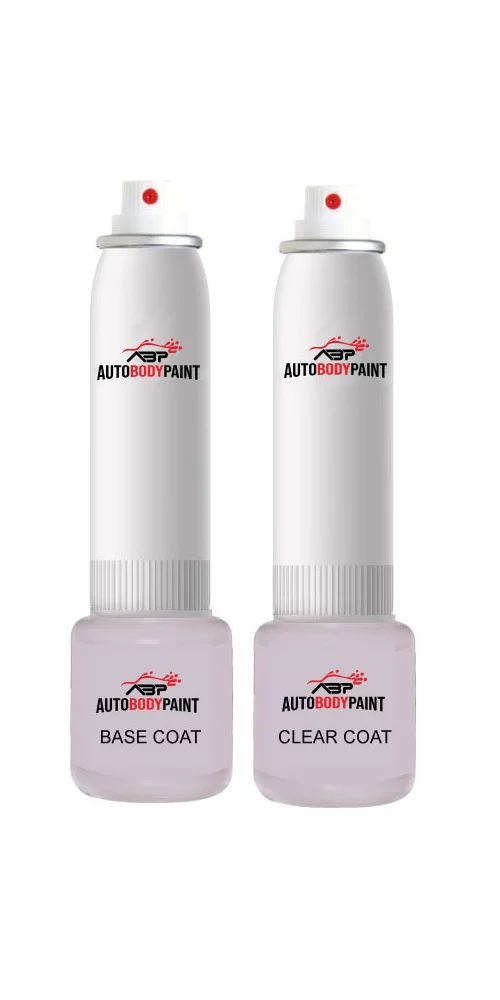 ABP Touch Up Basecoat Plus Clearcoat Spray Paint Kit Compatible with Nx Green Gem 2 Metallic F450 Ford (WT7515)
