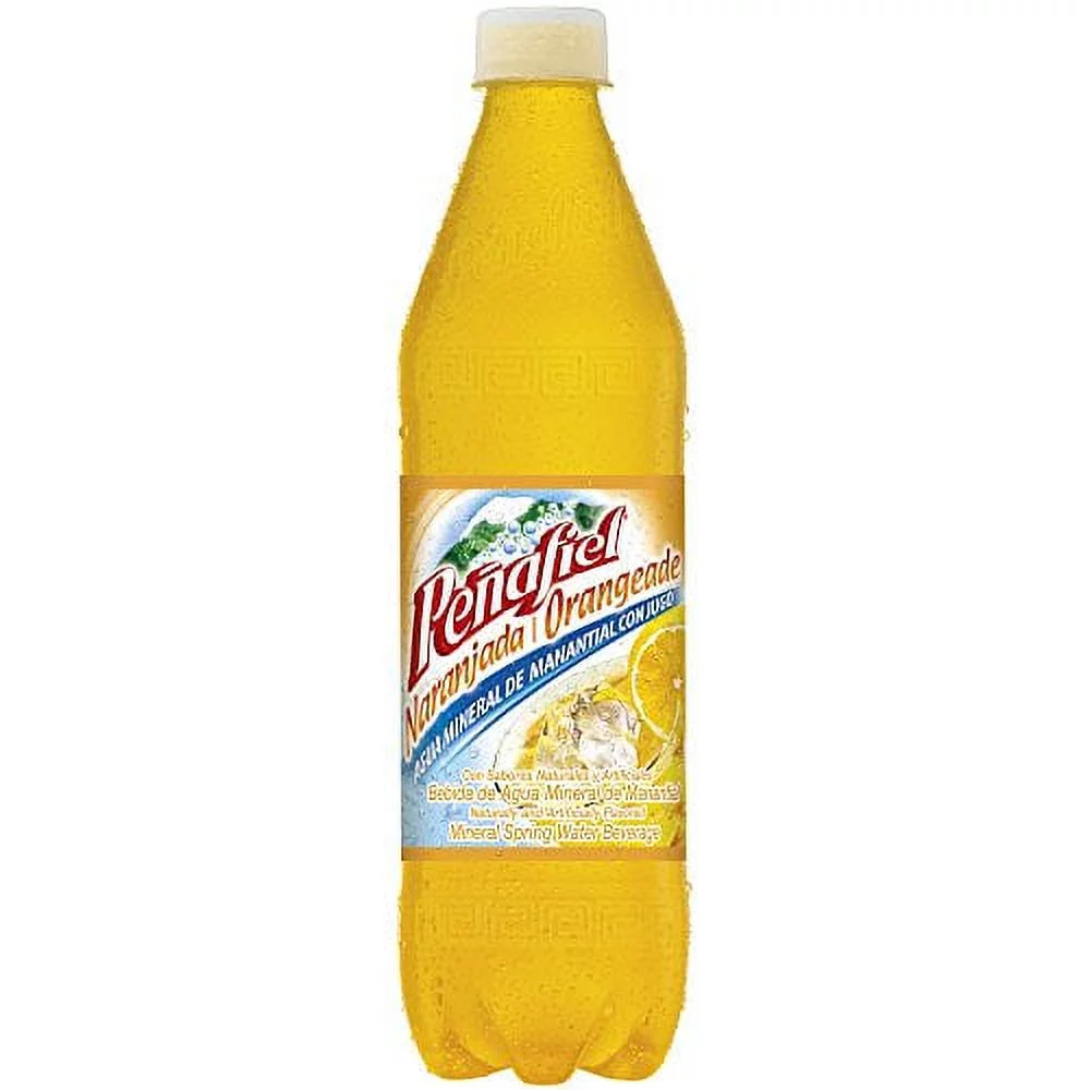 Naranjada Mineral Spring Water, 20.3 Fluid Ounce Bottle (Pack Of 12)