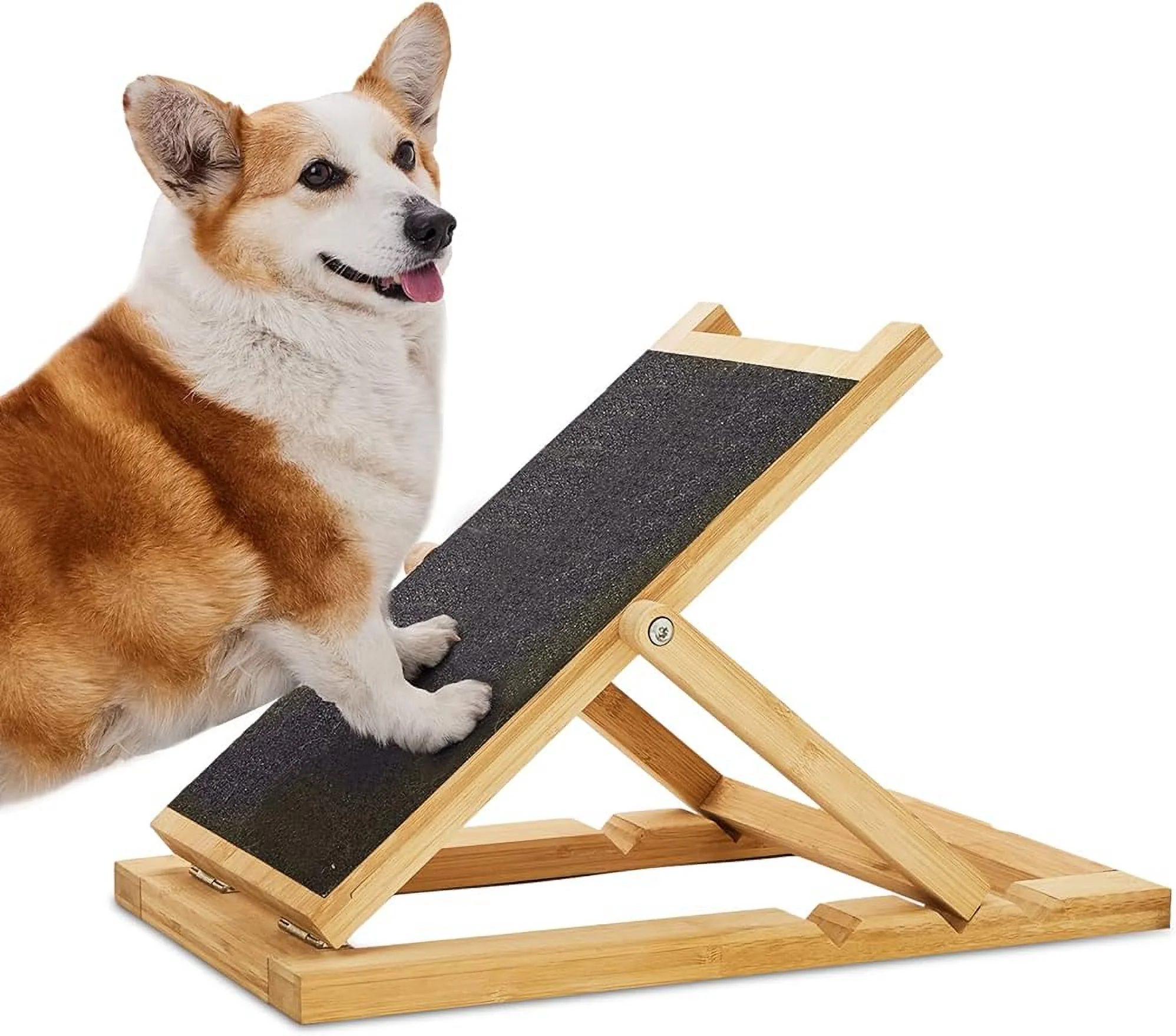 Dog Scratch Pad for Nails, Nail File Scratch Board for Dogs Paw, Anxiety Free Nail Care, Alternative to Dog Nail Clippers, 3 Adjustable Angle