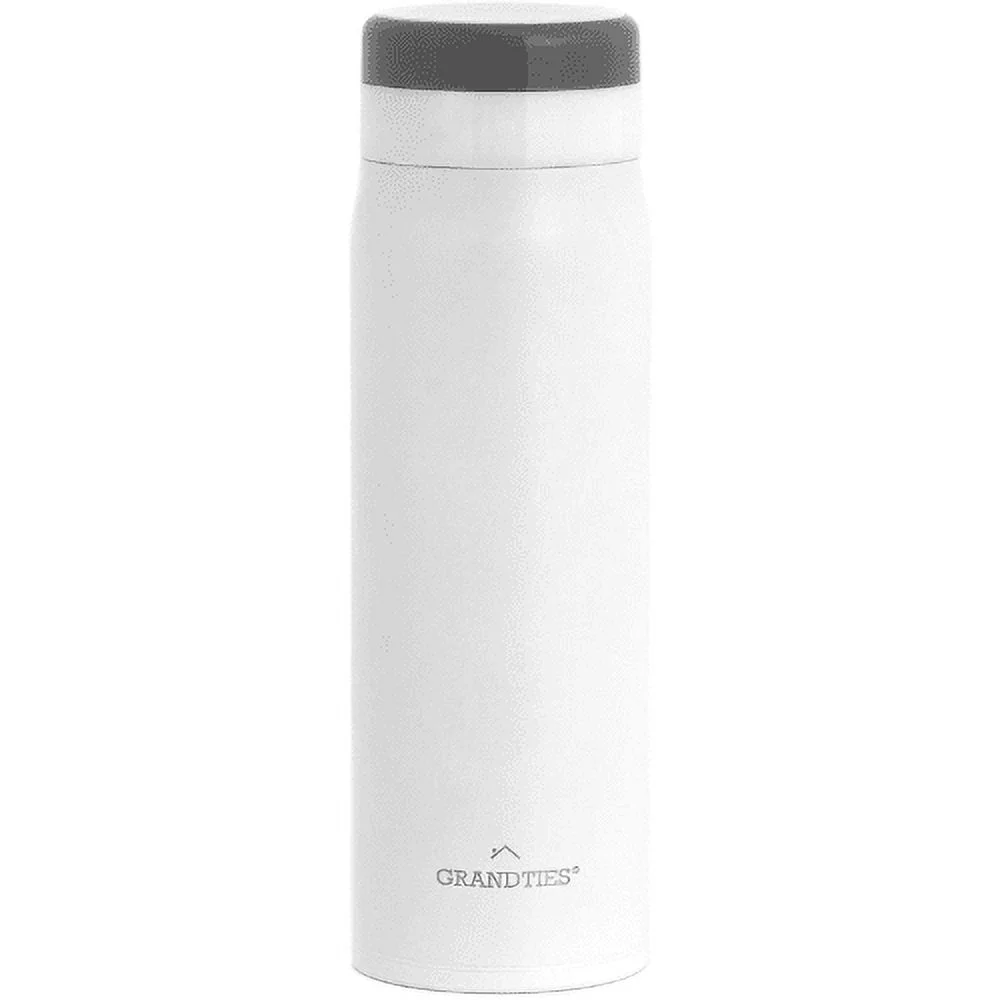 GrandTies 20oz Travel Water Bottle - White