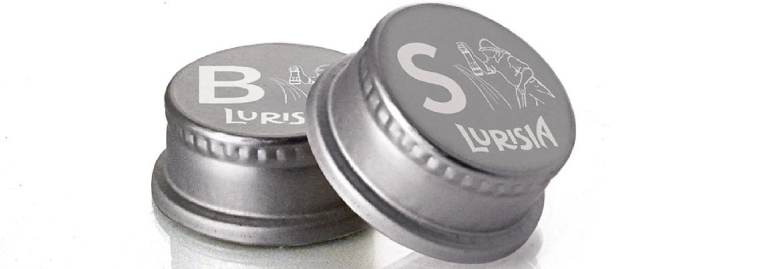 Alu Bolle (Sparkling) Natural Spring Mineral Water, 25 Fl Oz (6 Glass Bottles)