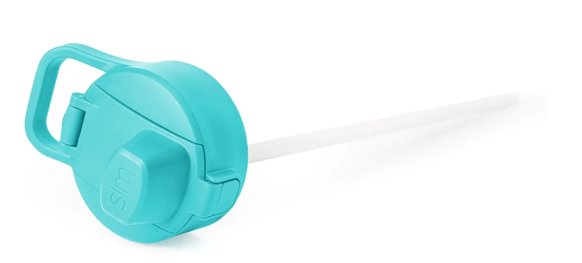 Simple Modern 64 fl oz Reusable Tritan Summit Water Bottle with Silicone Straw Lid|Tropical Seas