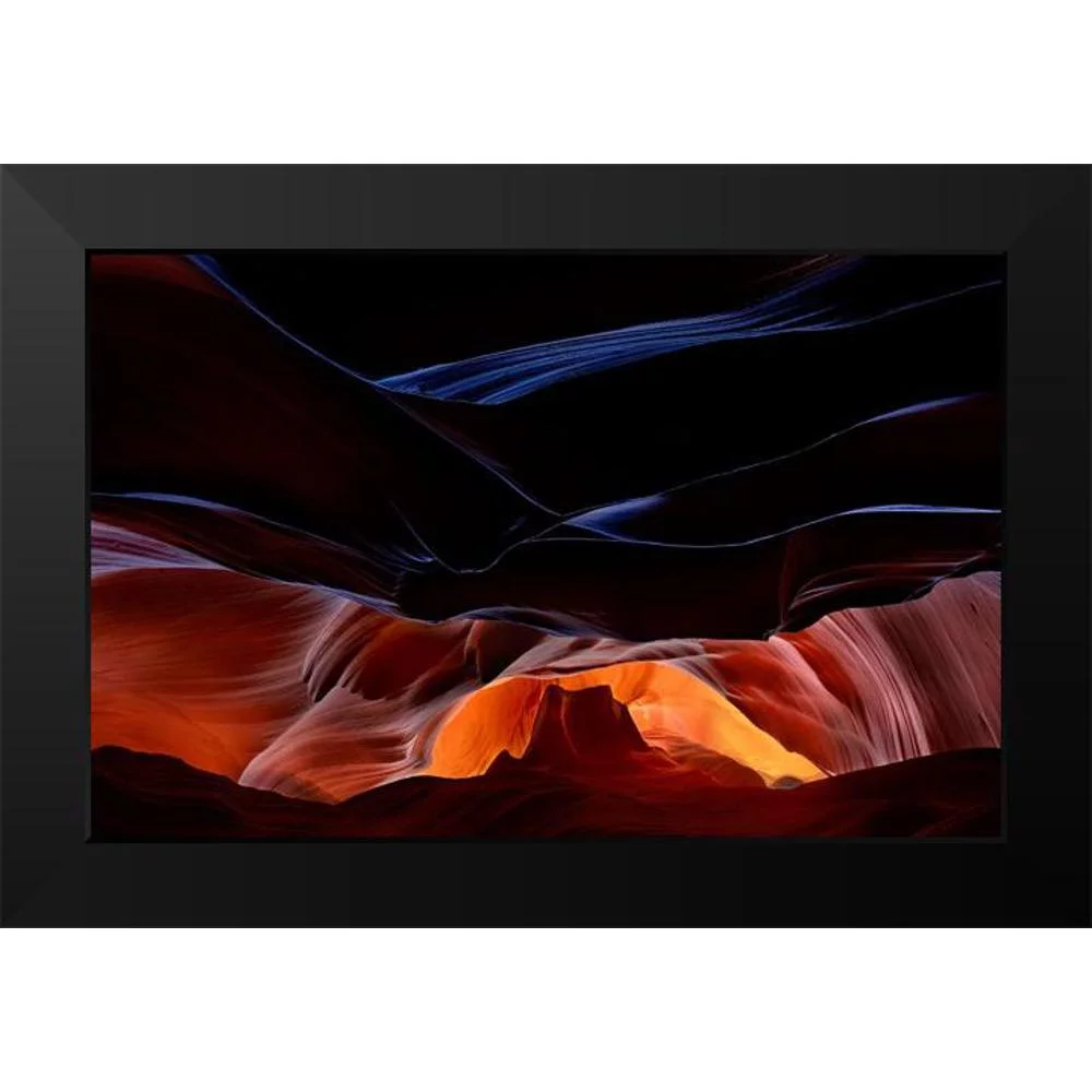 Shcherbina, Valeriy 14x10 Black Modern Framed Museum Art Print Titled - Fantastic Scenery Of Antelope Canyon