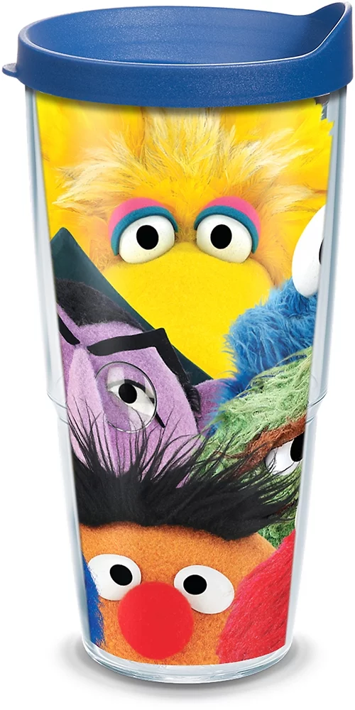 Tervis Sesame Street Big Faces Made in USA Double Walled  Insulated Tumbler Travel Cup Keeps Drinks Cold & Hot, 24oz, Classic