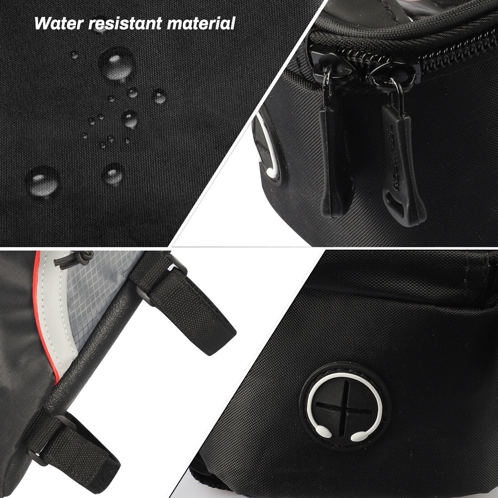 Waterproof Bicycle Frame Tube Front Top Bag MTB Bike Cycling Touch Phone Holder