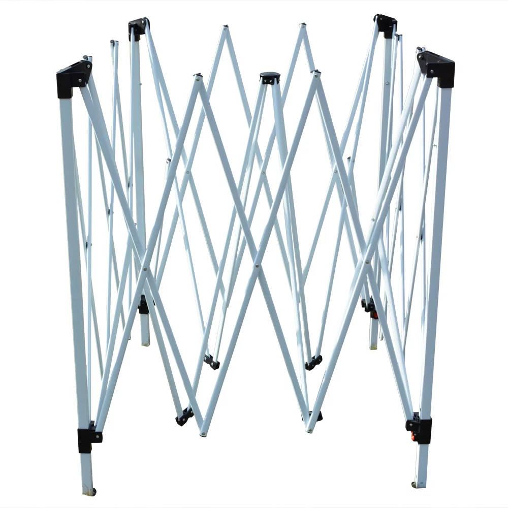 3 x 3m Practical Waterproof Right-Angle Folding Tent White