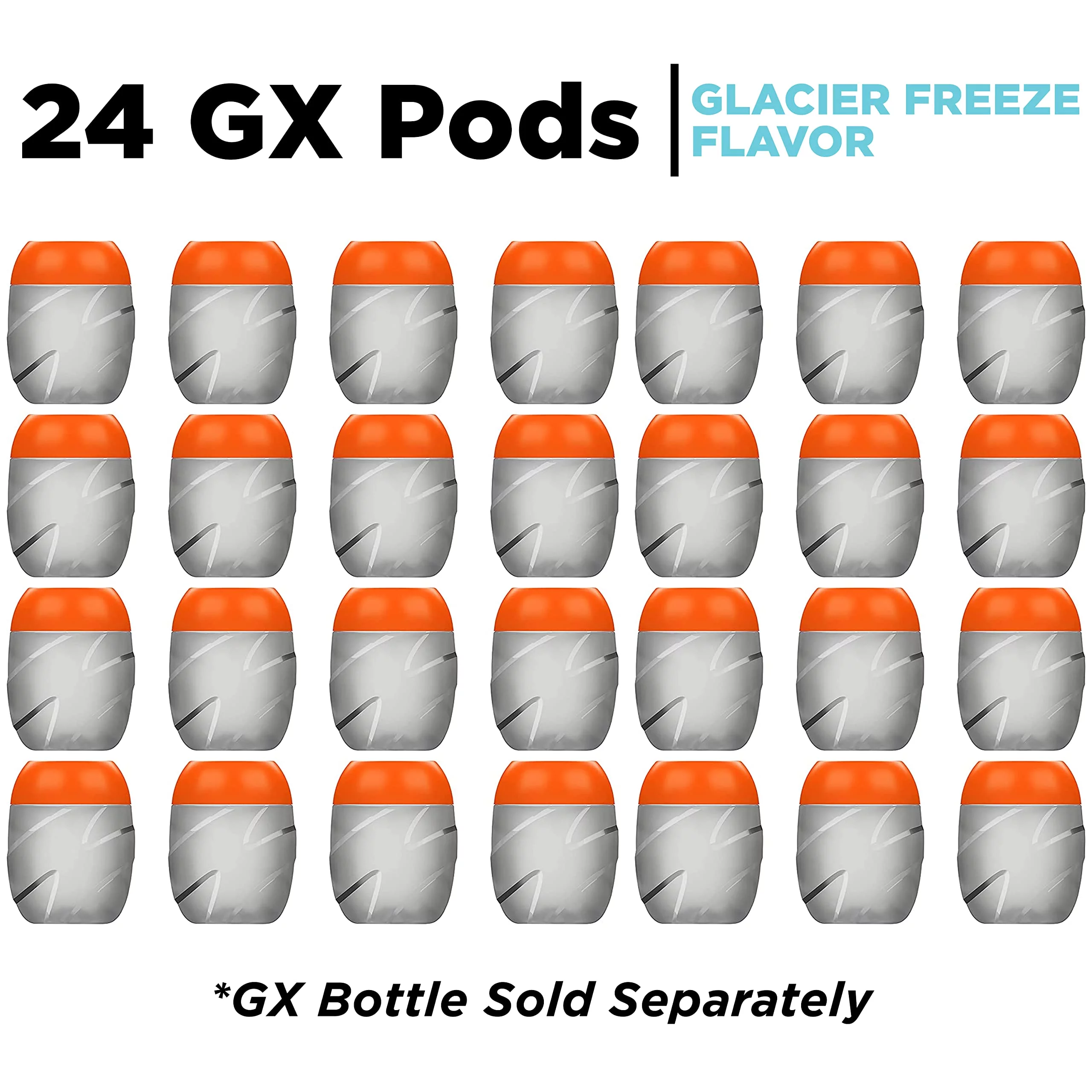 Gatorade Gx Pods Glacier Freeze Zero 24Ct