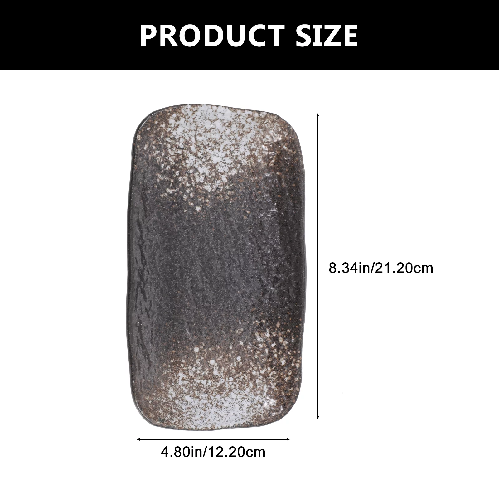 OUNONA Plate Serving Sushi Dish Maker Ceramic Dishes Plates Appetizer Platter Dessert Sauce Vinegar