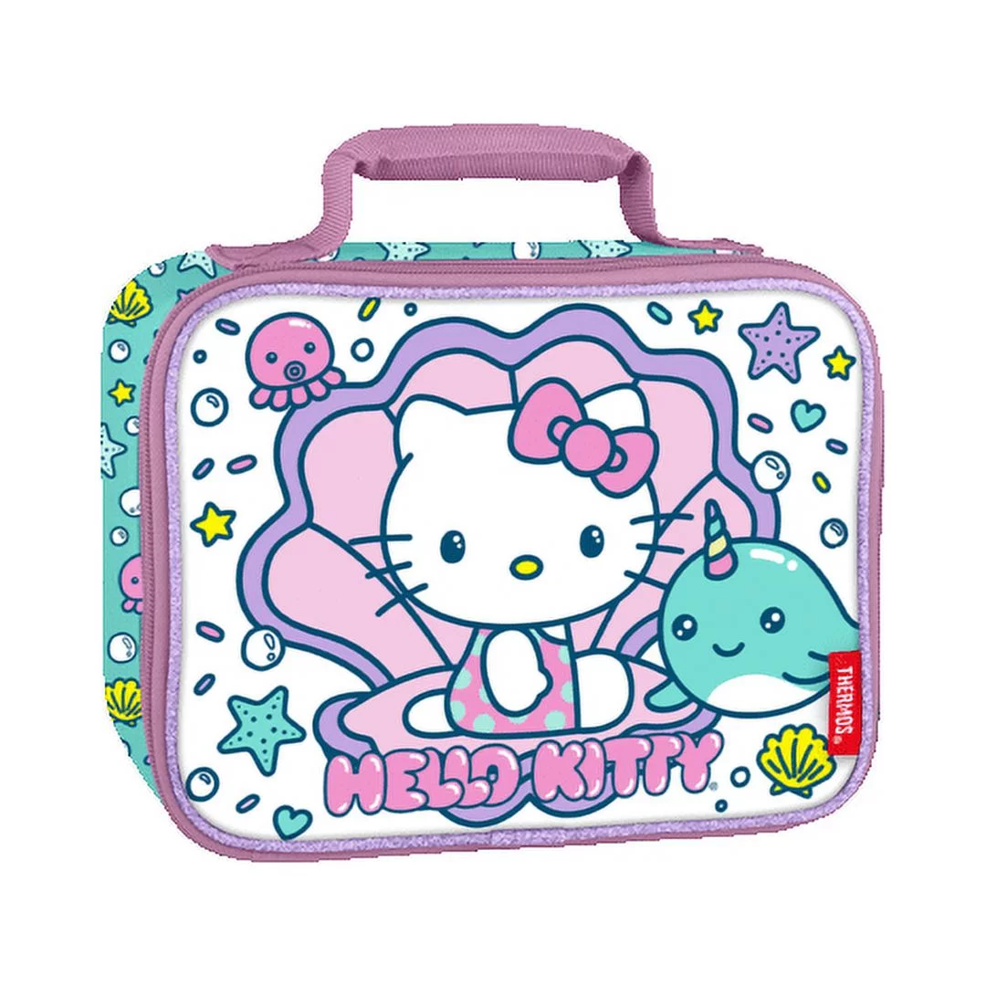 Thermos Kids' Soft Lunch Kit/Insulated Lunch Box,HELLO KITTY®, 2021 Edition, Back to School