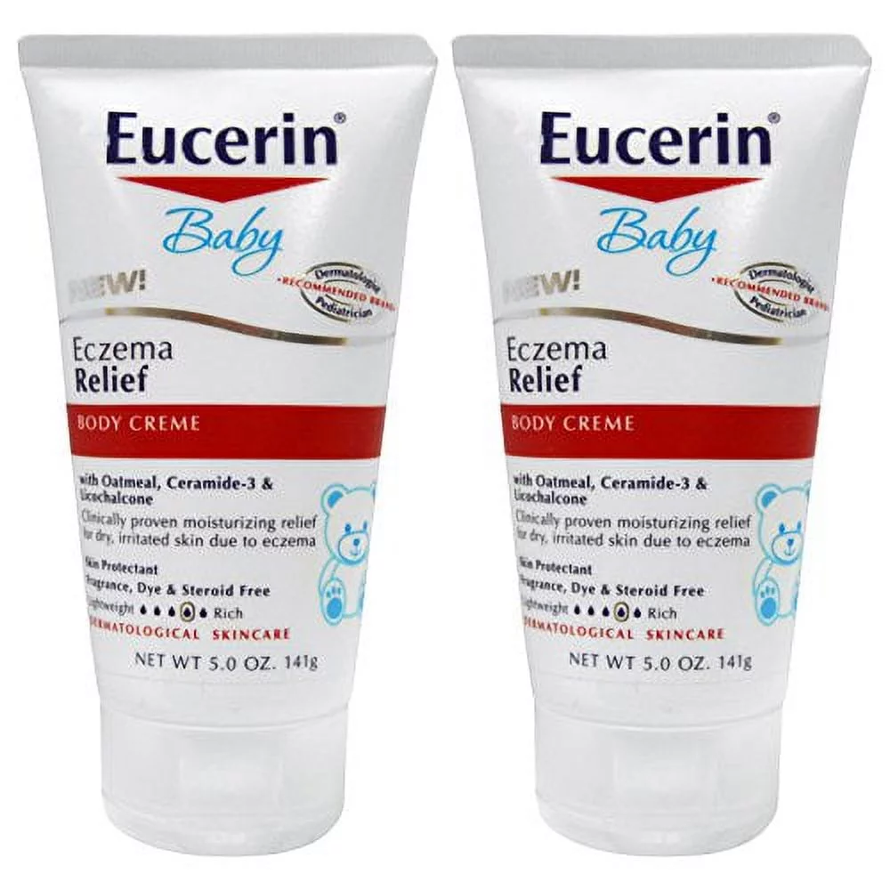 Eucerin Eucerin Eczema Relief Body Cream, 5 Ounce - 2 Pack