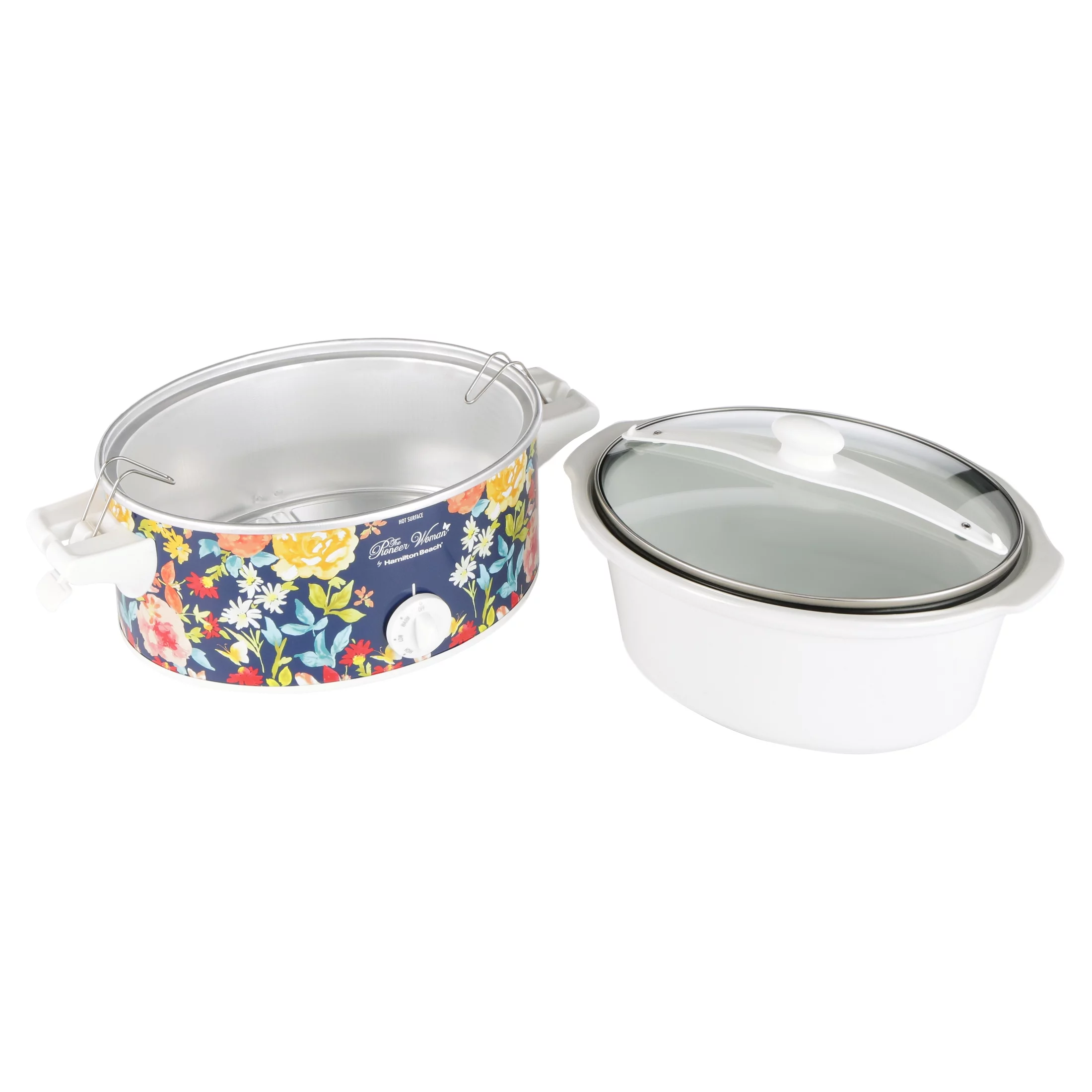 Pioneer Woman 6 Quart Portable Slow Cooker Fiona Floral | Model# 33066 By Hamilton Beach