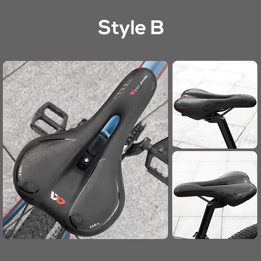 Bike Seat Padded Saddle Cushion for Men Women MTB Mountain Road Bike Cycling