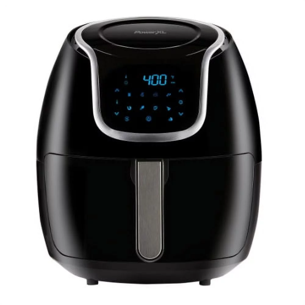 Restored PowerXL PAF-7QB Vortex 7 Qt. Black Air Fryer (Refurbished)
