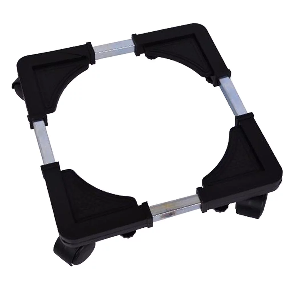 Mobile Base Fridge Stand Adjustable Washing Machine Stand 32x32cm