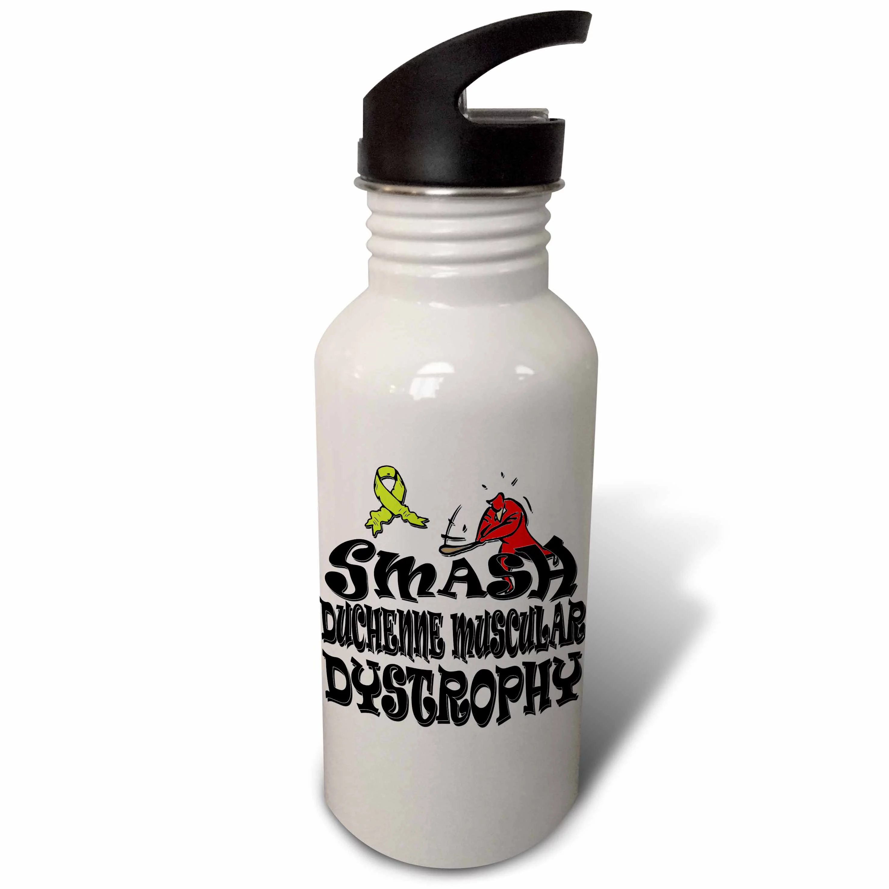 Smash Duchenne Muscular Dystrophy 21 oz Sports Water Bottle wb-195963-1
