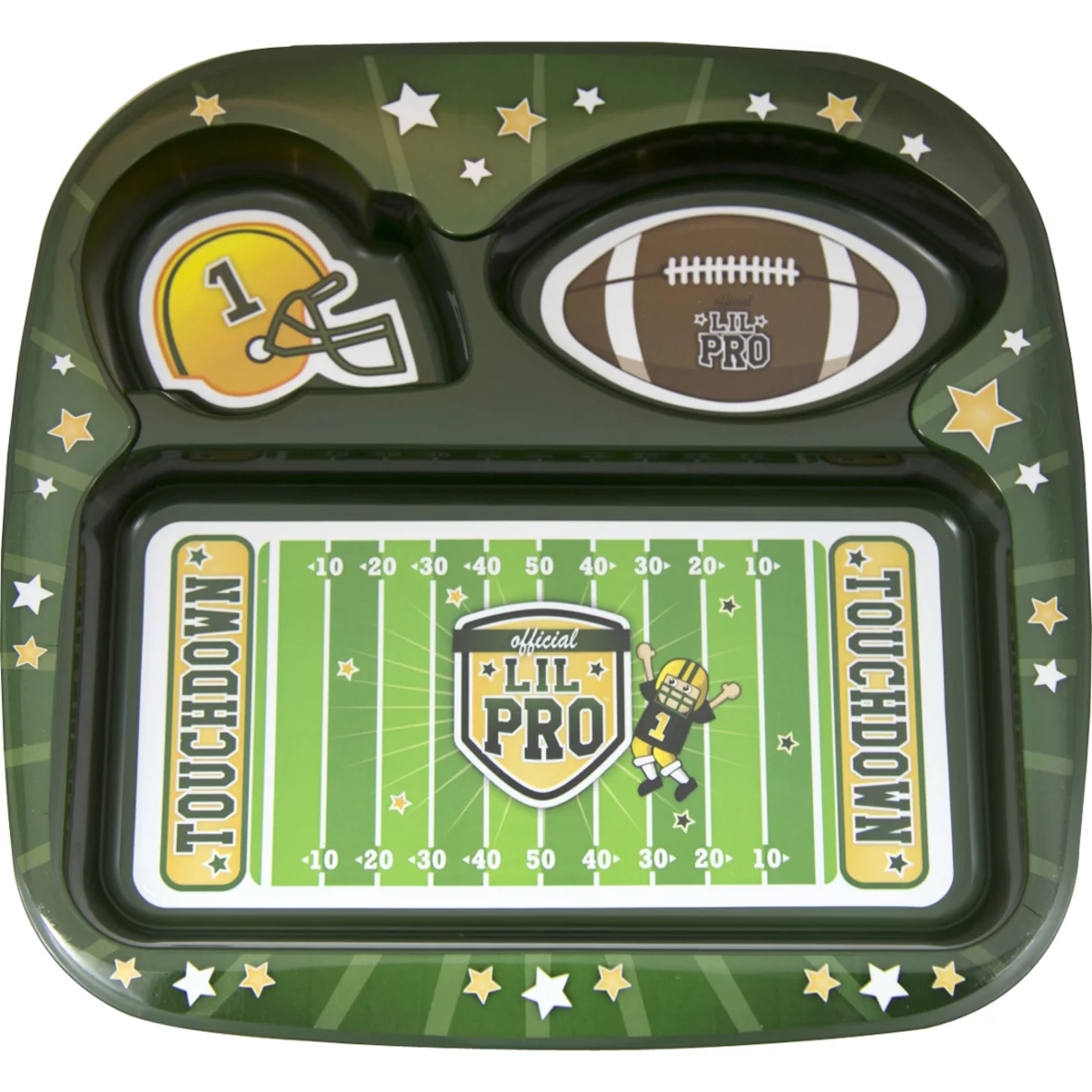 Remarkabowl, Lil Pro Dish Set, Football, Green