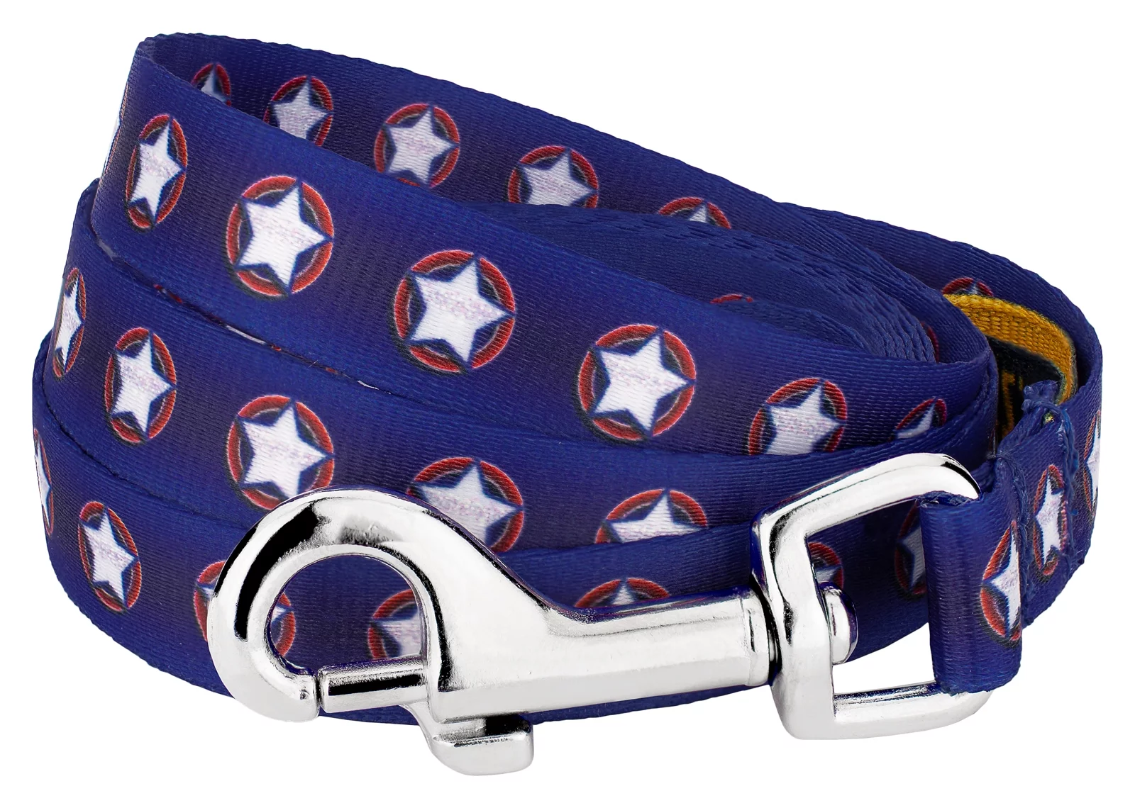 Country Brook Petz® 1/2 inch American Stars Dog Leash, 6 Foot