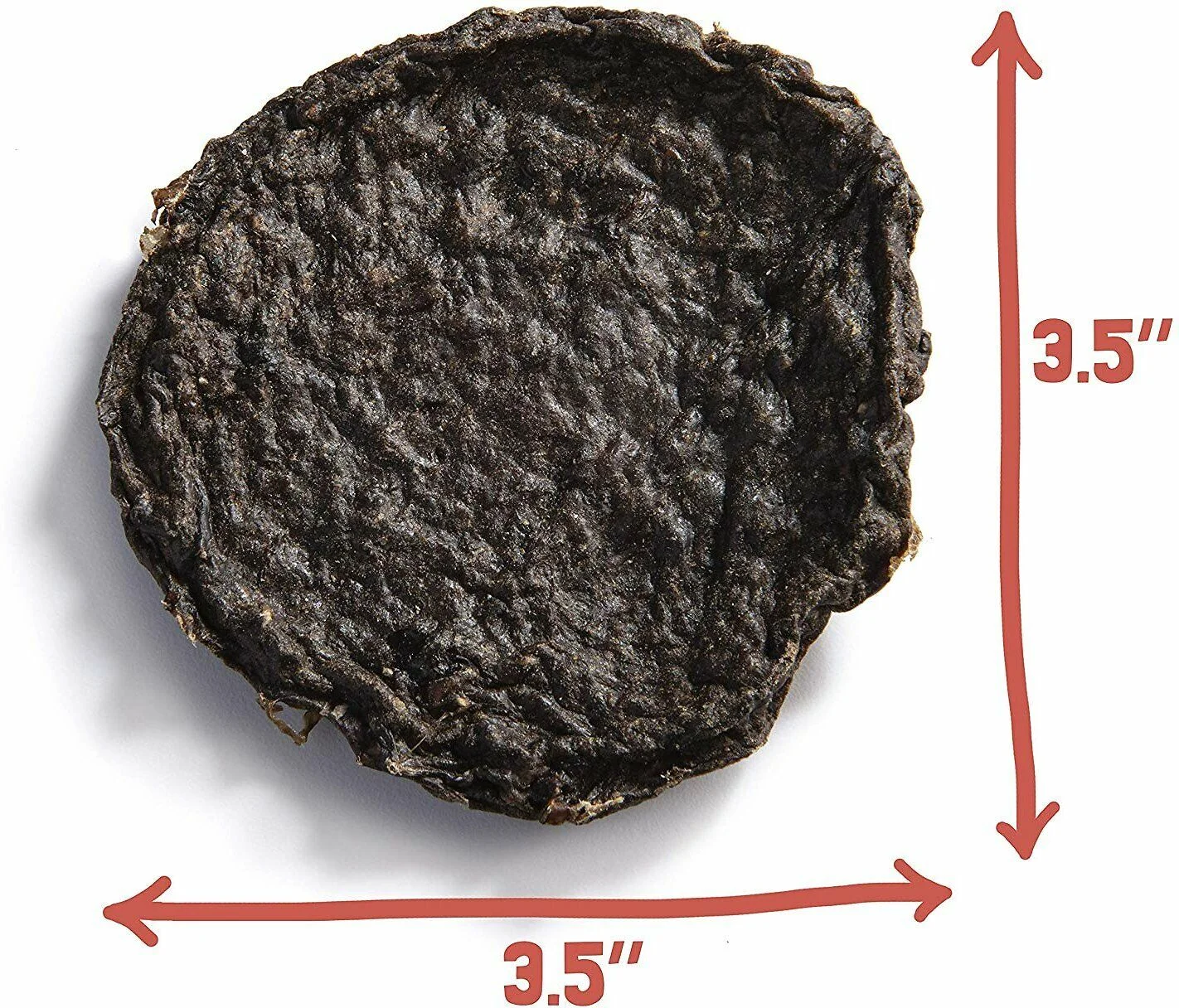 Pet 'n Shape American Patties Premium Beef Lung Dog Treats, 16-oz bag