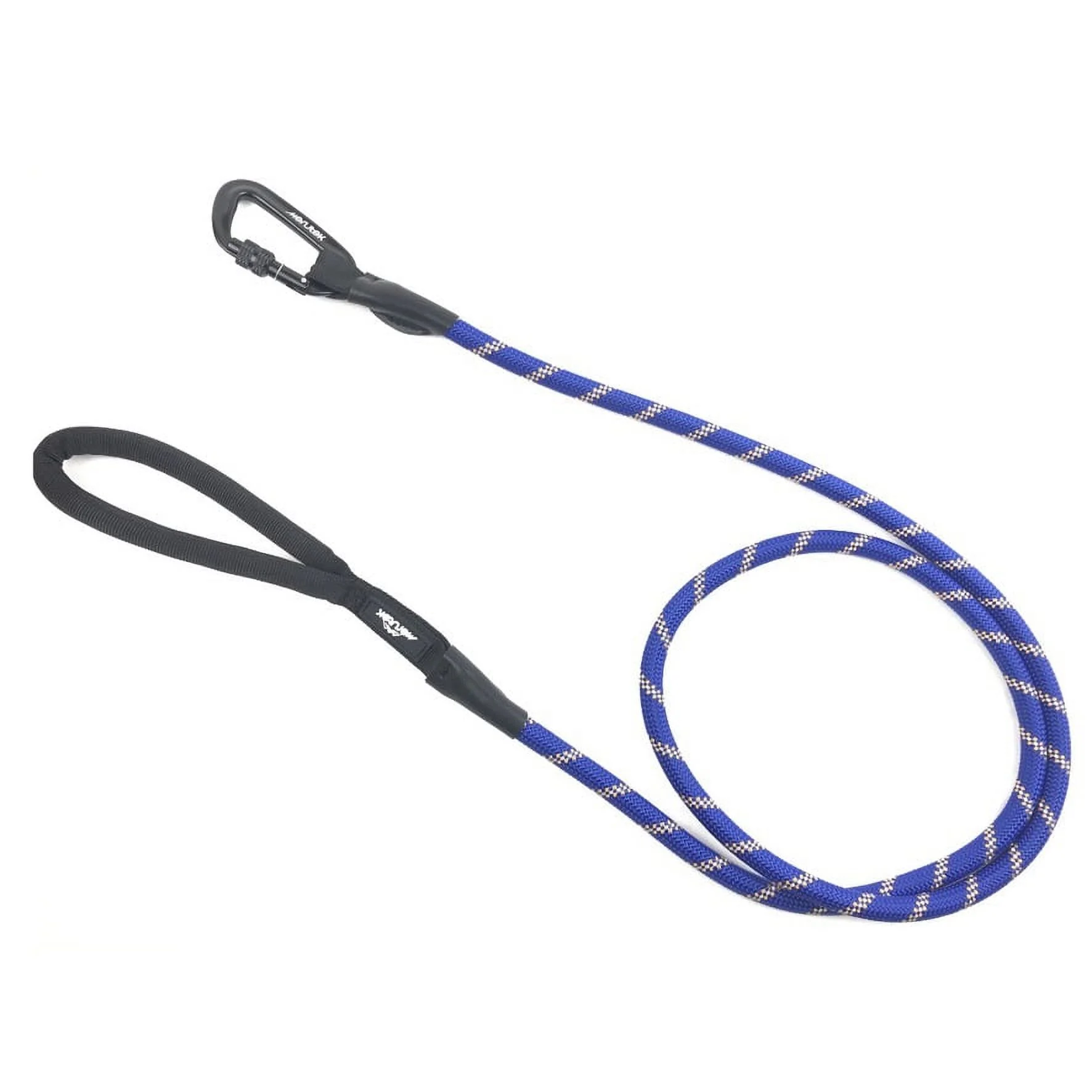 Merutek Adventure Dog Leash, Strong dog leash with padded handle and reflective threads, 6 ft