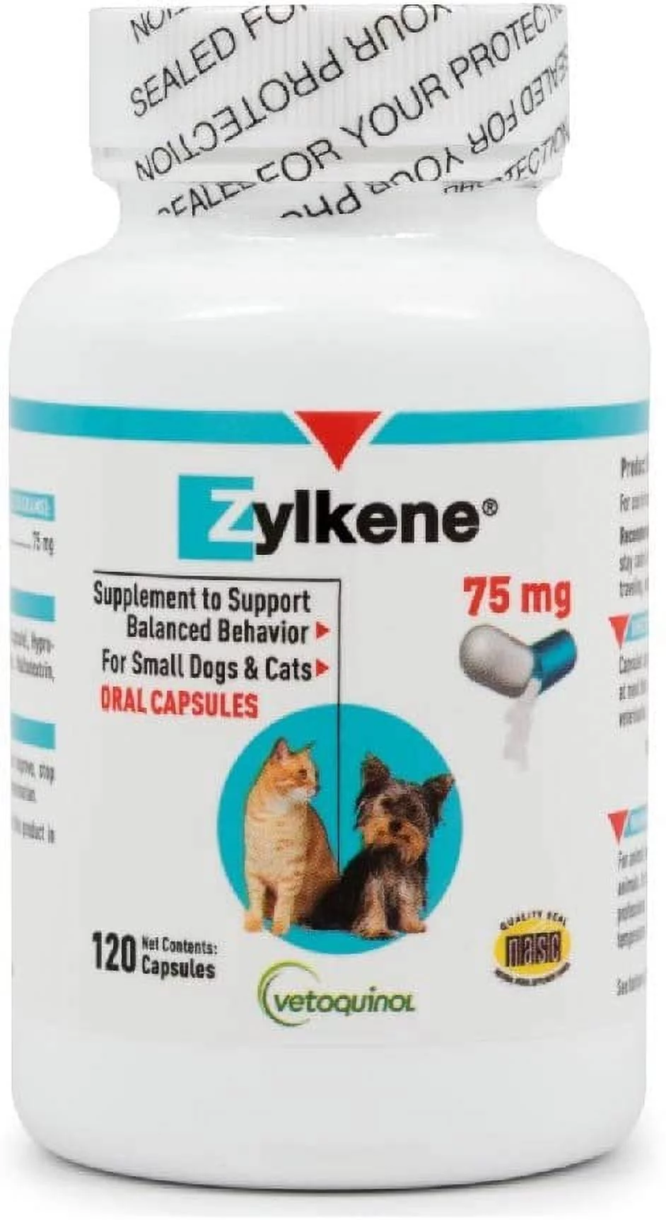 Zylkene Vetoquinol 75mg 120 Capsules