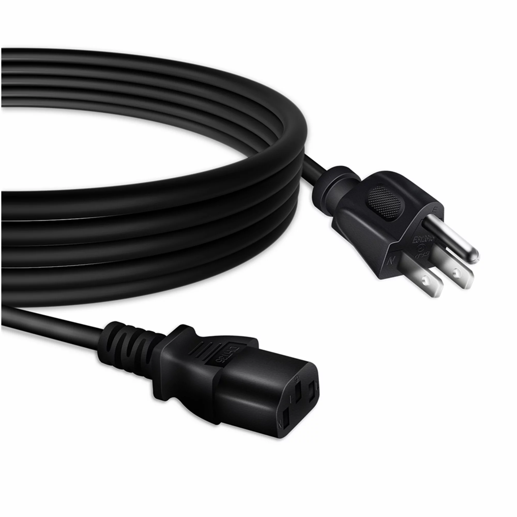 FITE ON 6ft UL AC Power Cord Cable LeaReplacement for PowerLite Home Cinema 5020UB LCD Projector