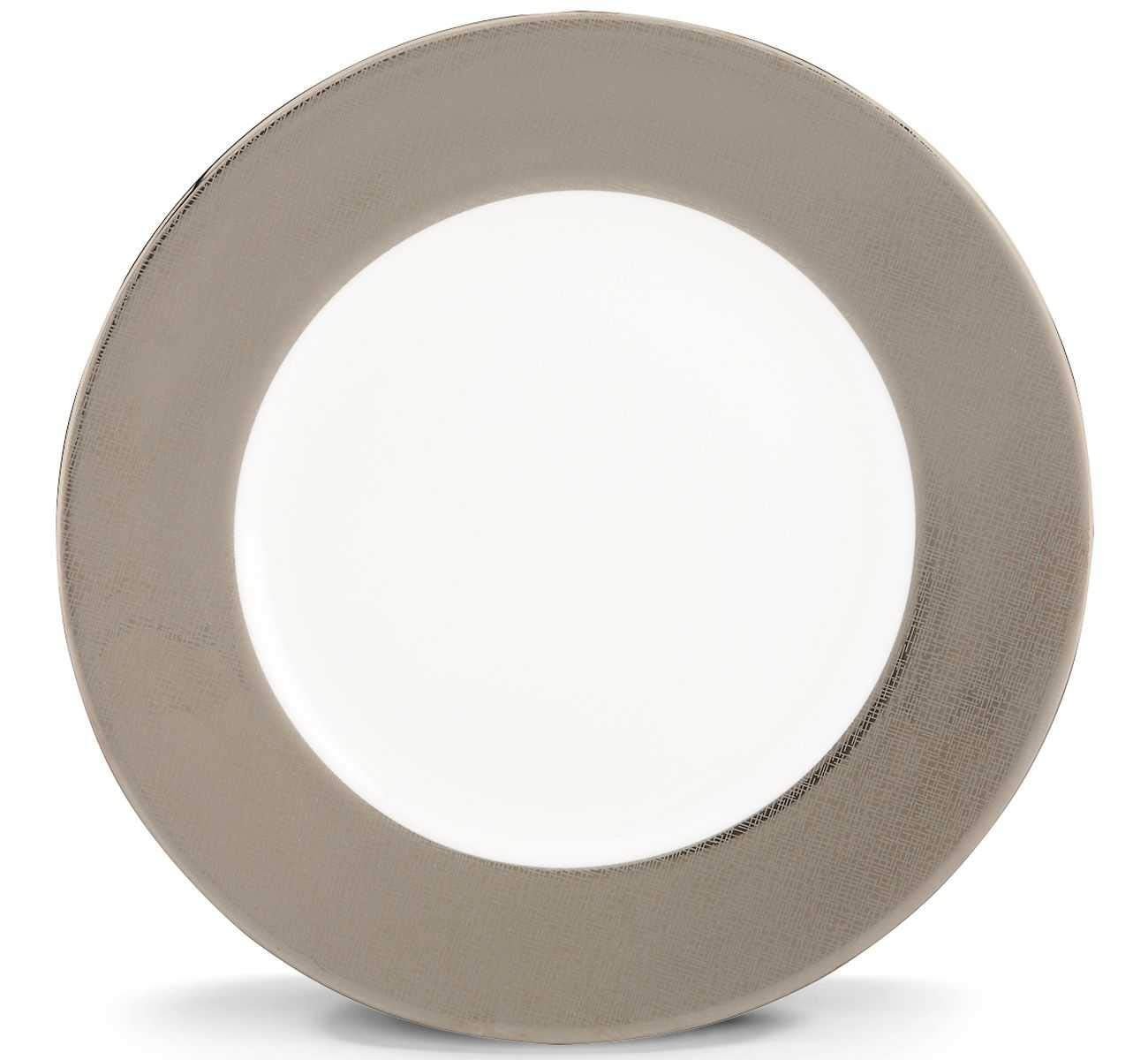 Lenox Donna Karan Platinum Voile Serving Plate, Metallic