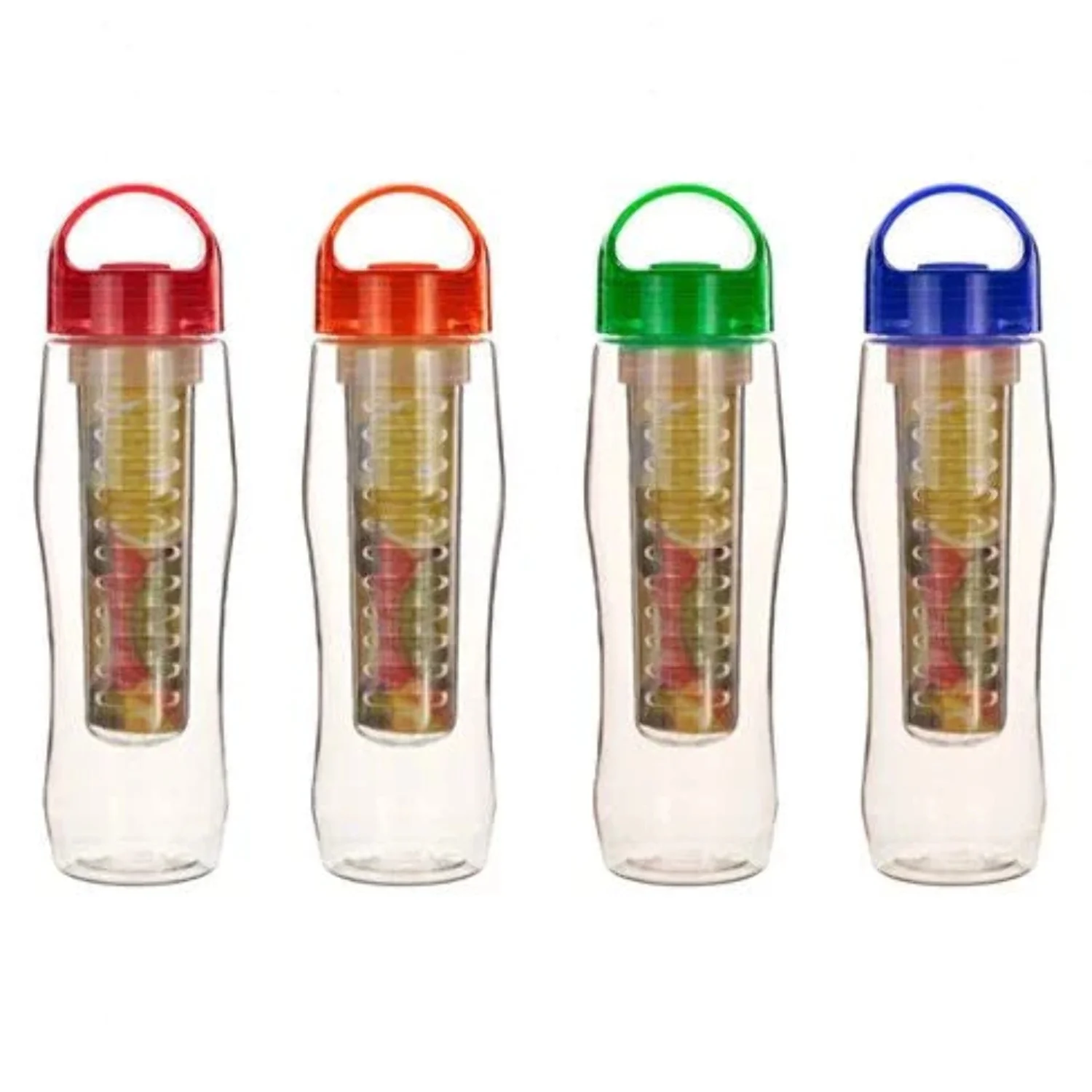 Fruitzola JAMMER Fruit Infuser Water Bottle In 4 Colors Orange