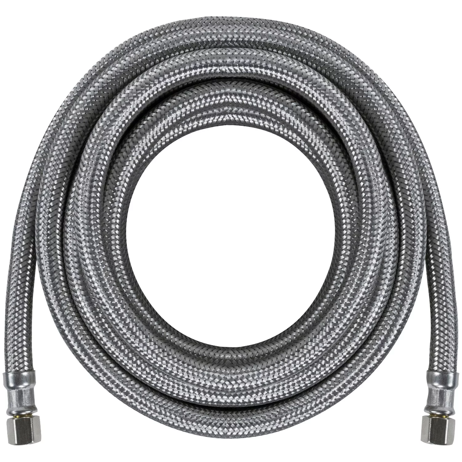 Certified Appliance Accessories LM180SS Braided Stainless Steel Ice Maker Connector, 15ft