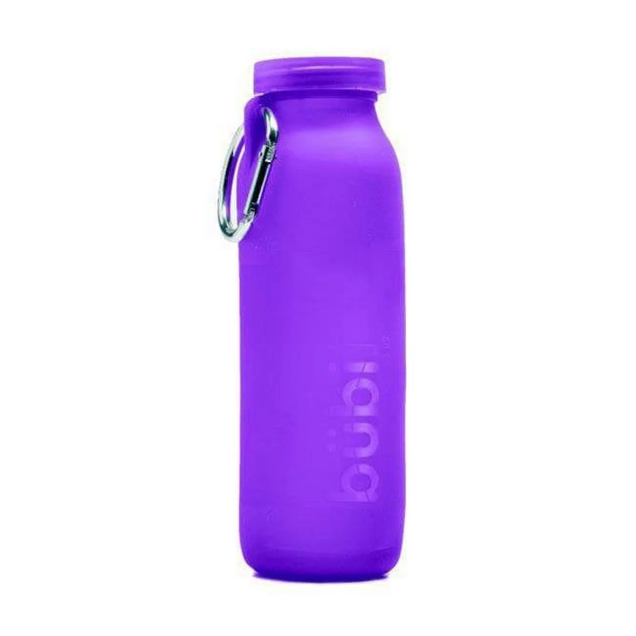 Bubi Brands BB65AP636 22oz & 650 ml Foldable Water Bottle Rose, Amethyst Purple