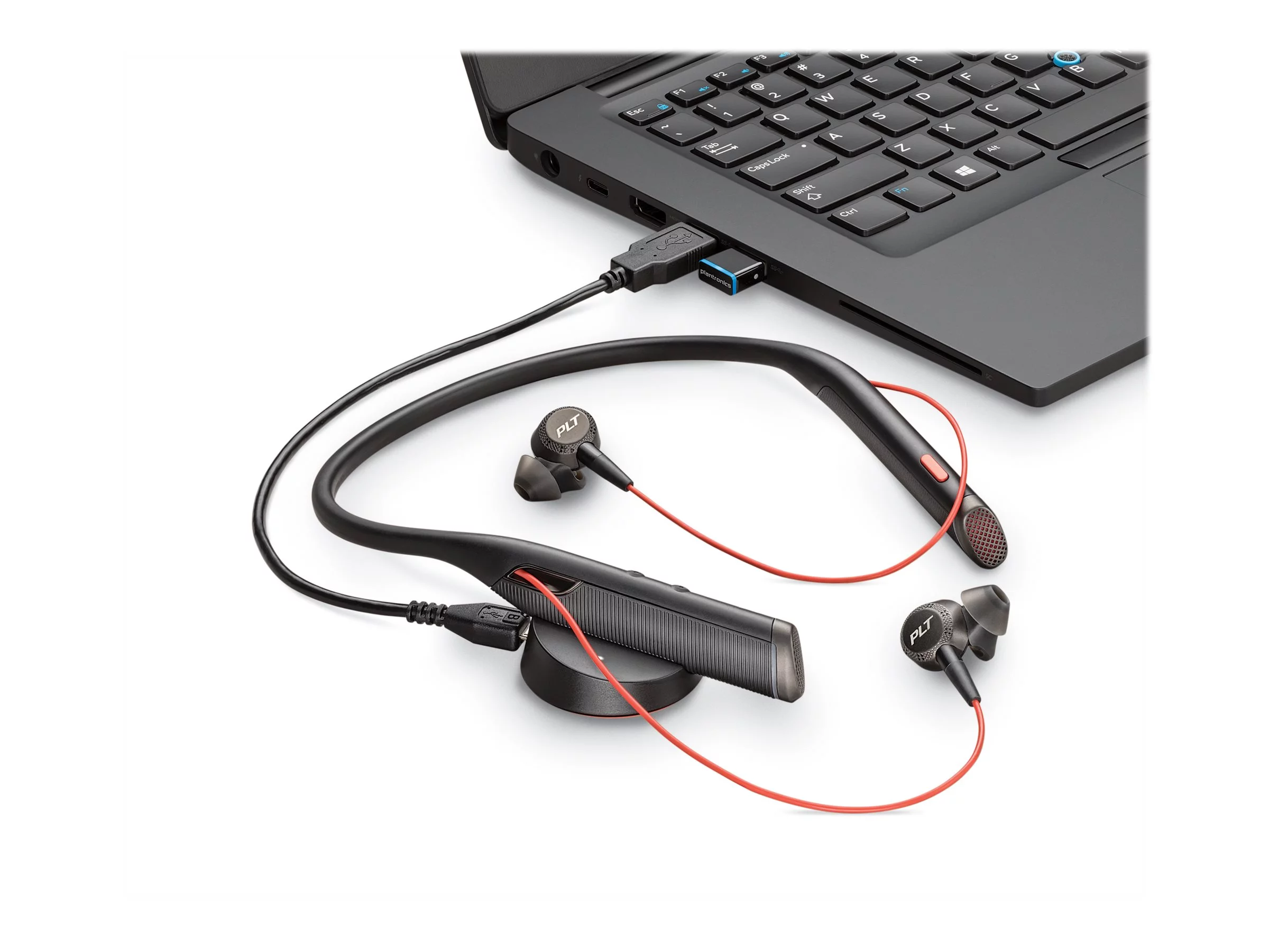Plantronics Voyager 6200 UC Black Business-ready Bluetooth neckband headset with earbuds