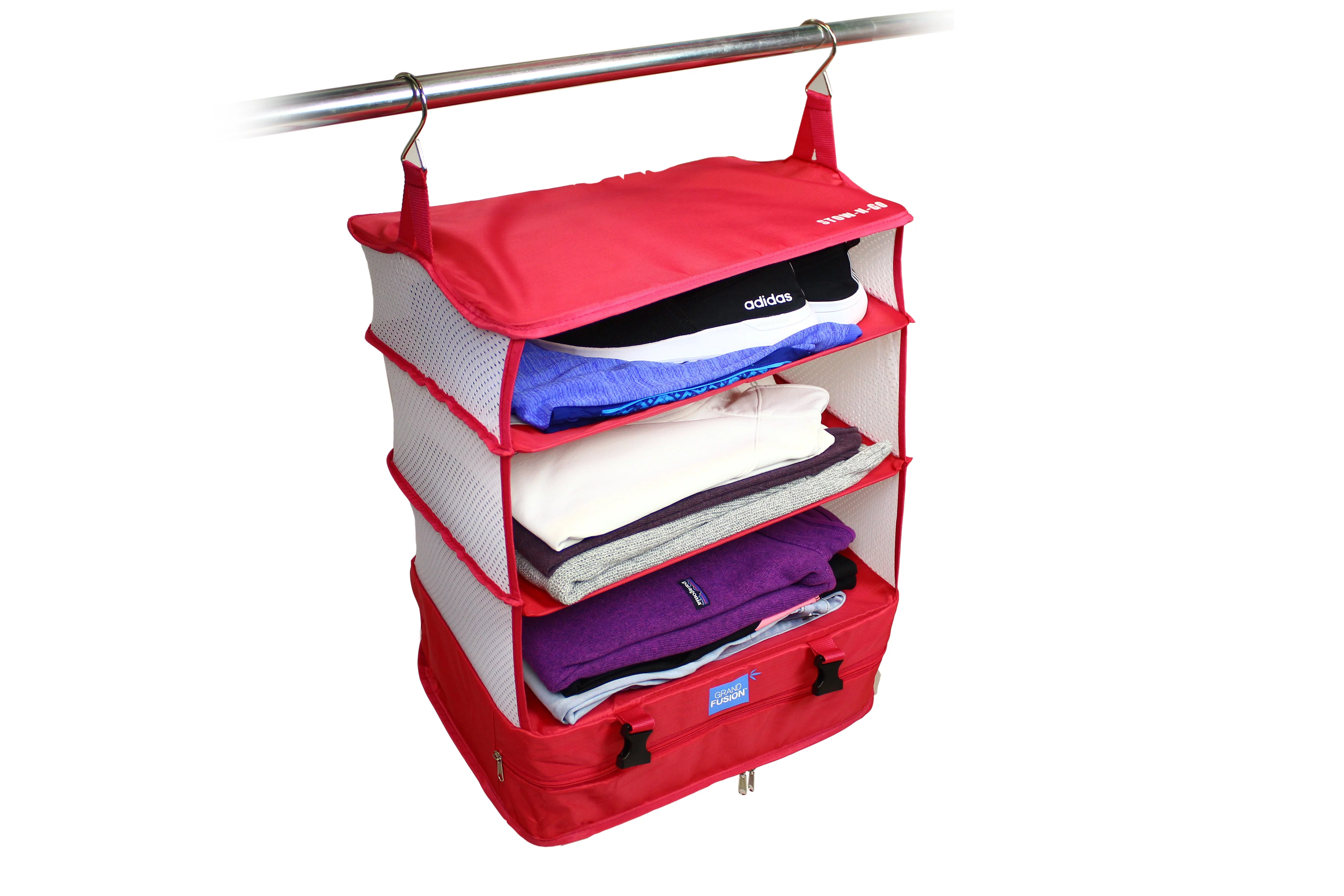 STOW N GO HANGING TRAVEL SHELVES - LARGE, From Grand Fusion