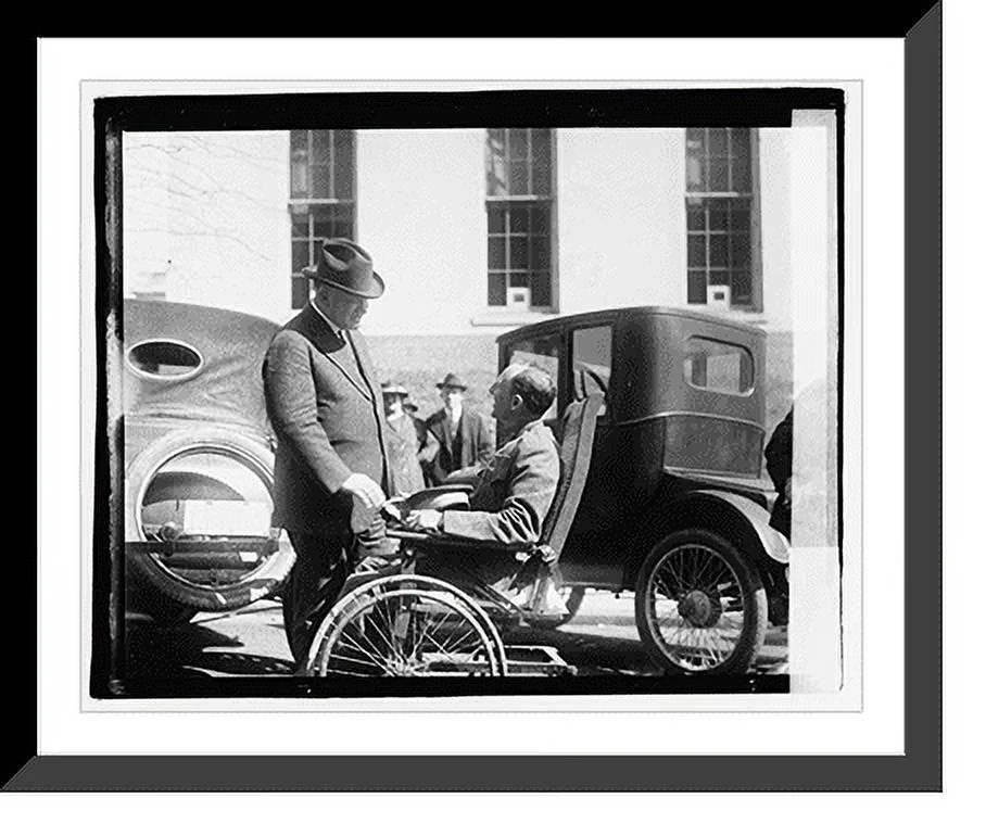 Historic Framed Print, [Denby & Major Renato Tittorie 3/18/21], 17-7/8