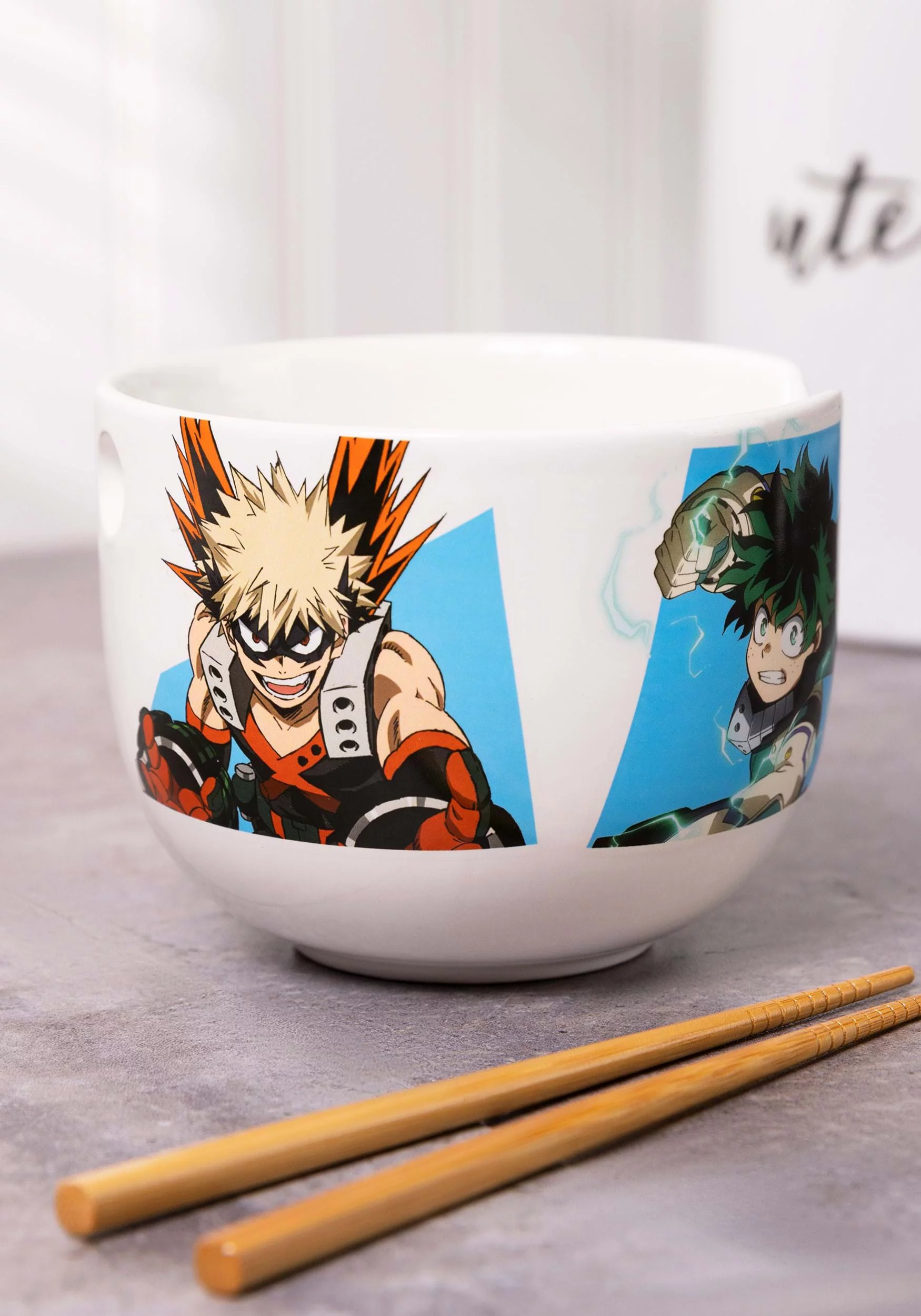 My Hero Academia Heroes & Villains Ramen Bowl Set