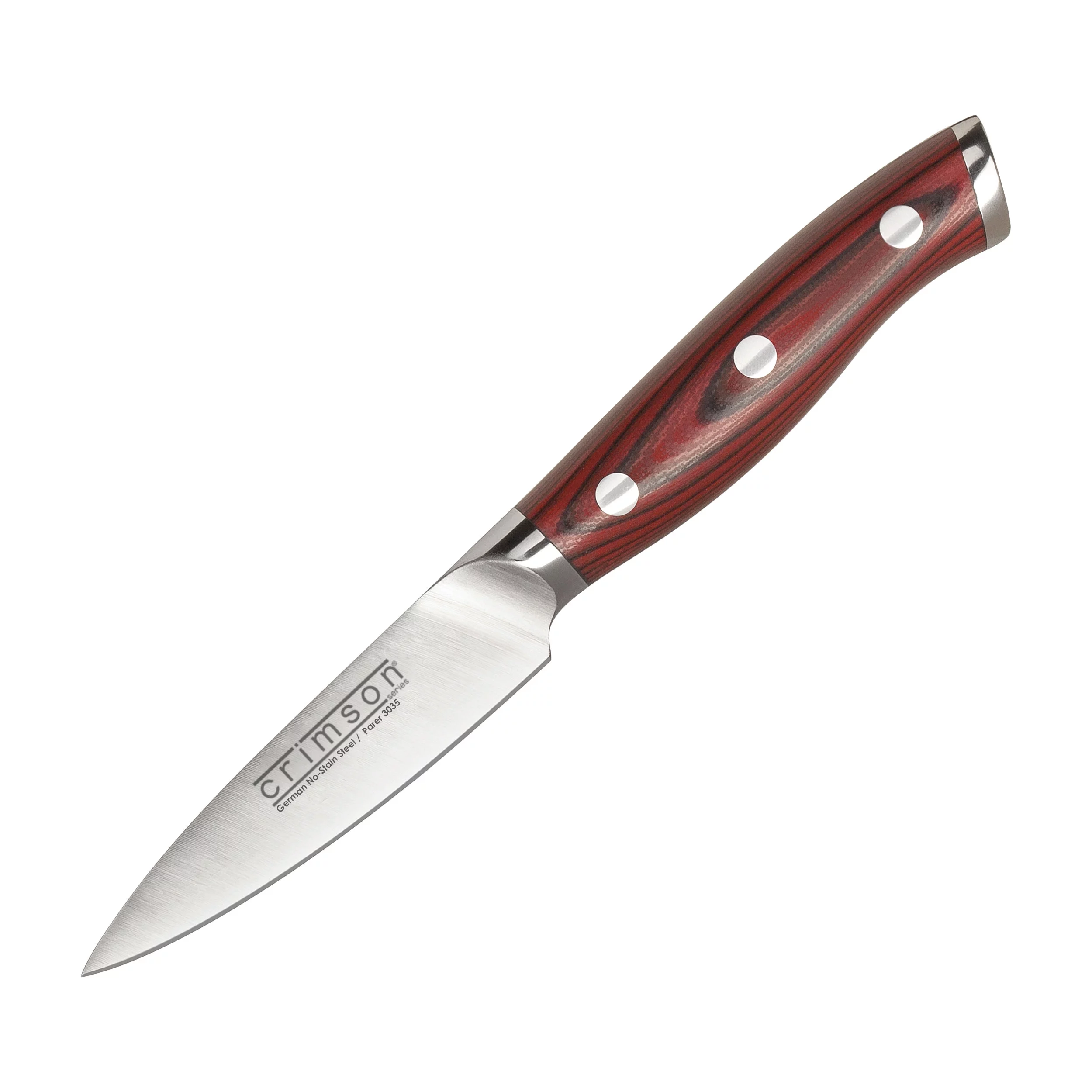 Ergo Chef Crimson Series Paring Knife. 3.5-Inch - peeling and fruit knife