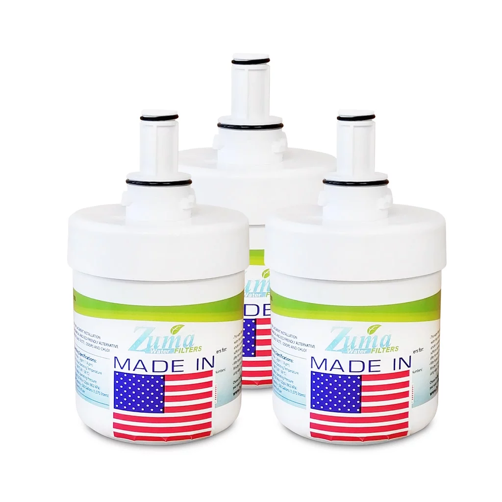 ZUMA Brand , Water and Ice Filter , Model # OPFS-RF300 , Compatible with Samsung® DA29-00003A-B - 3 Pack - Made in U.S.A.