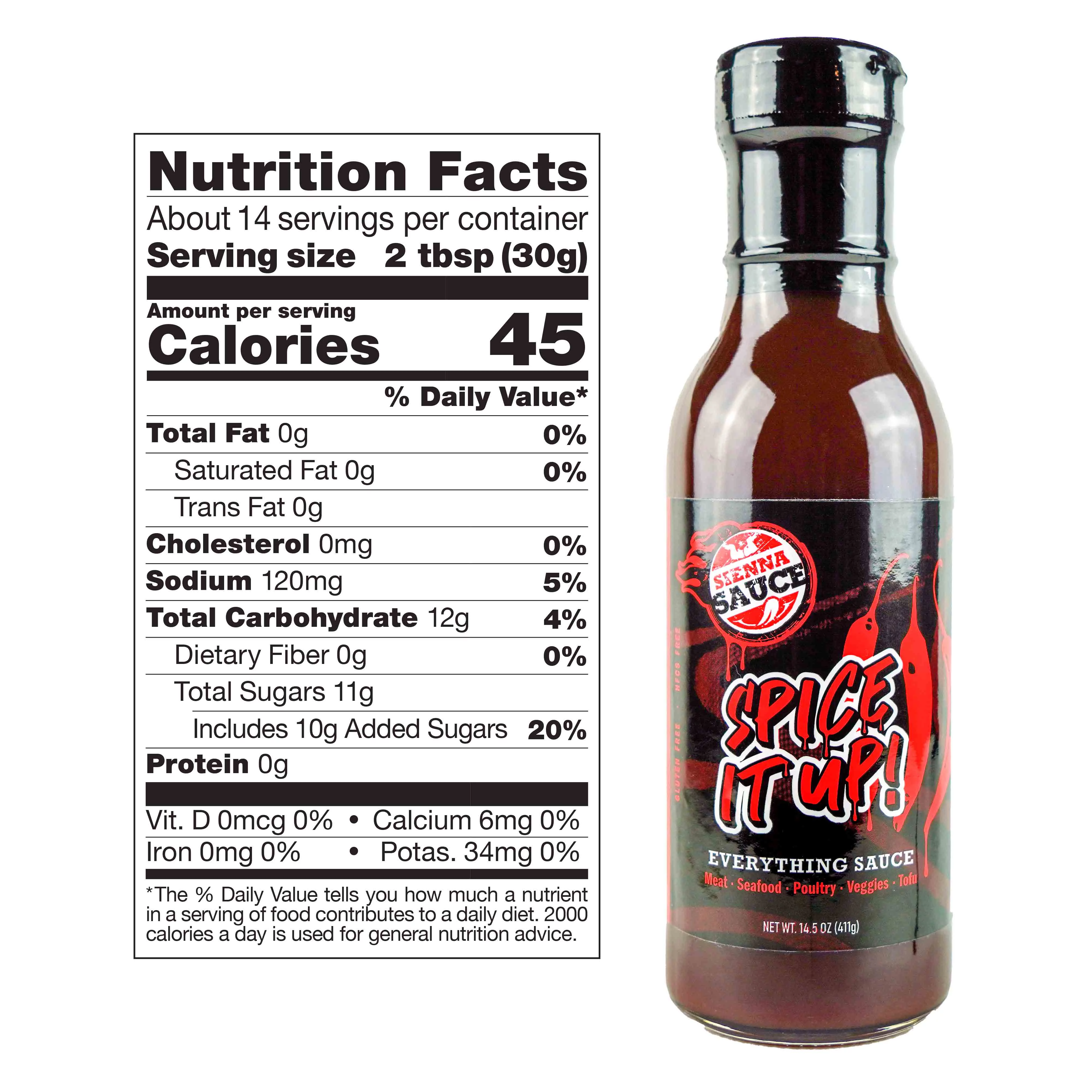 Sienna Sauce  (3 Pack) Sweet & Tangy, Lemon Pepper, Spicy It Up! 14.5oz