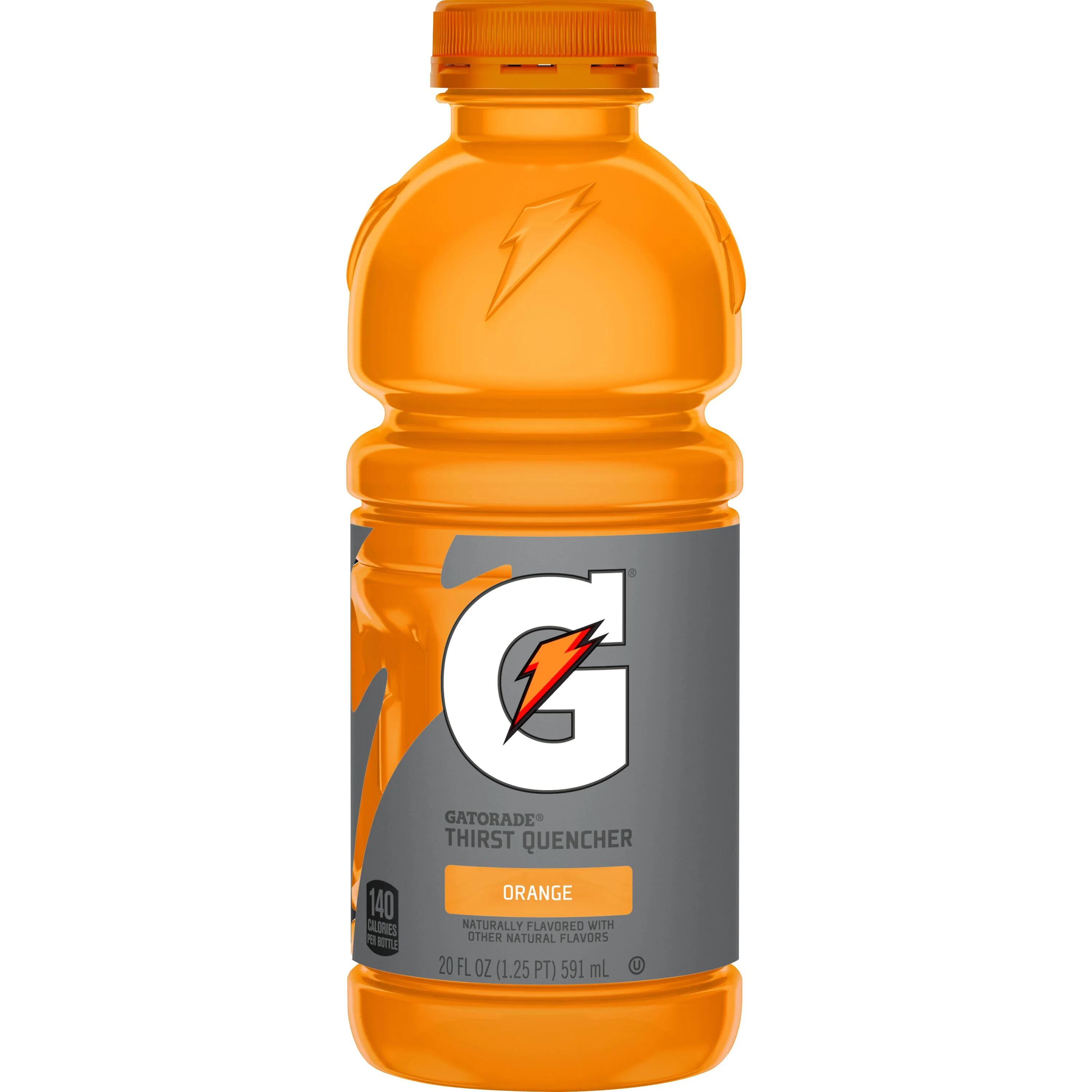 Gatorade Thirst Quencher, Orange, 20 fl oz Bottle