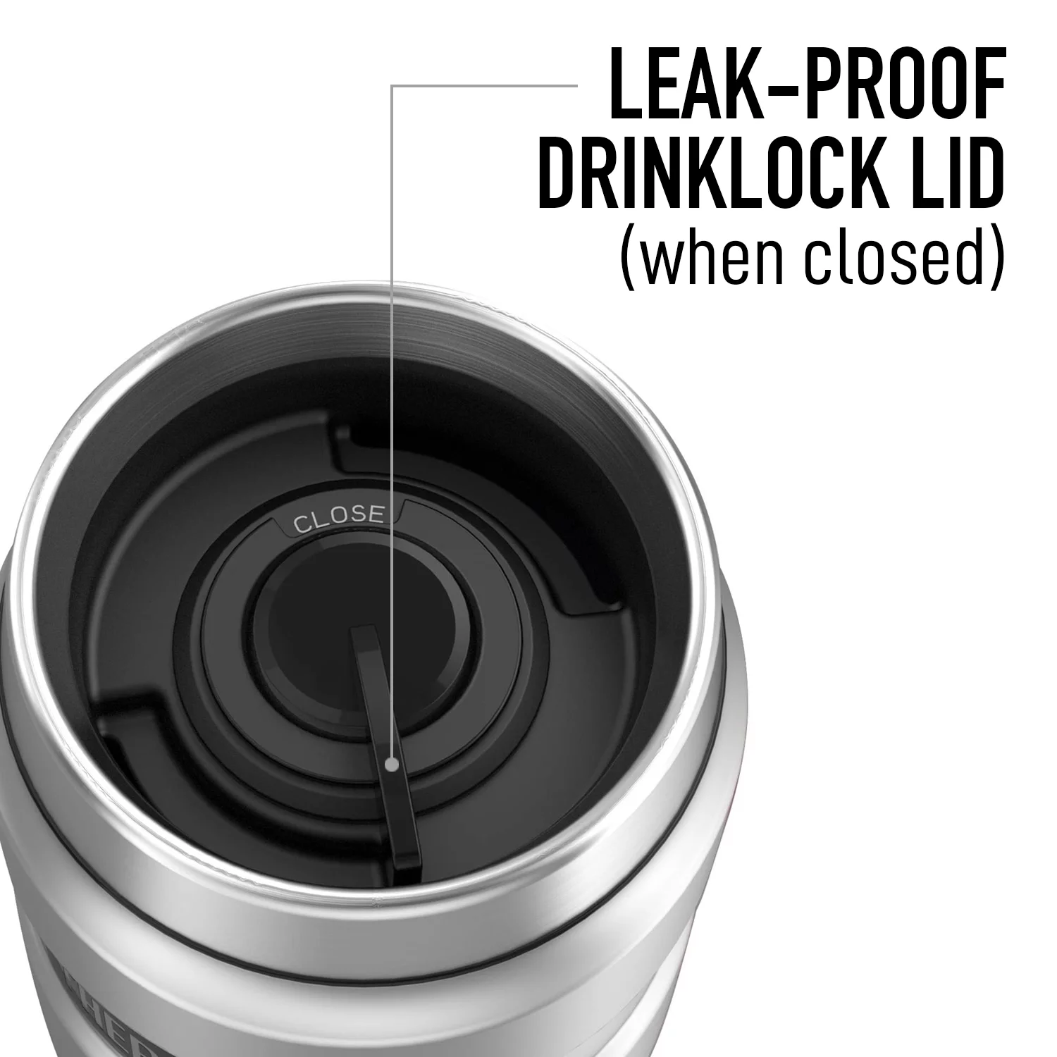 Jurassic Park Camo Logo THERMOS STAINLESS KING Stainless Steel Travel Tumbler, Vacuum insulated & Double Wall, 16oz