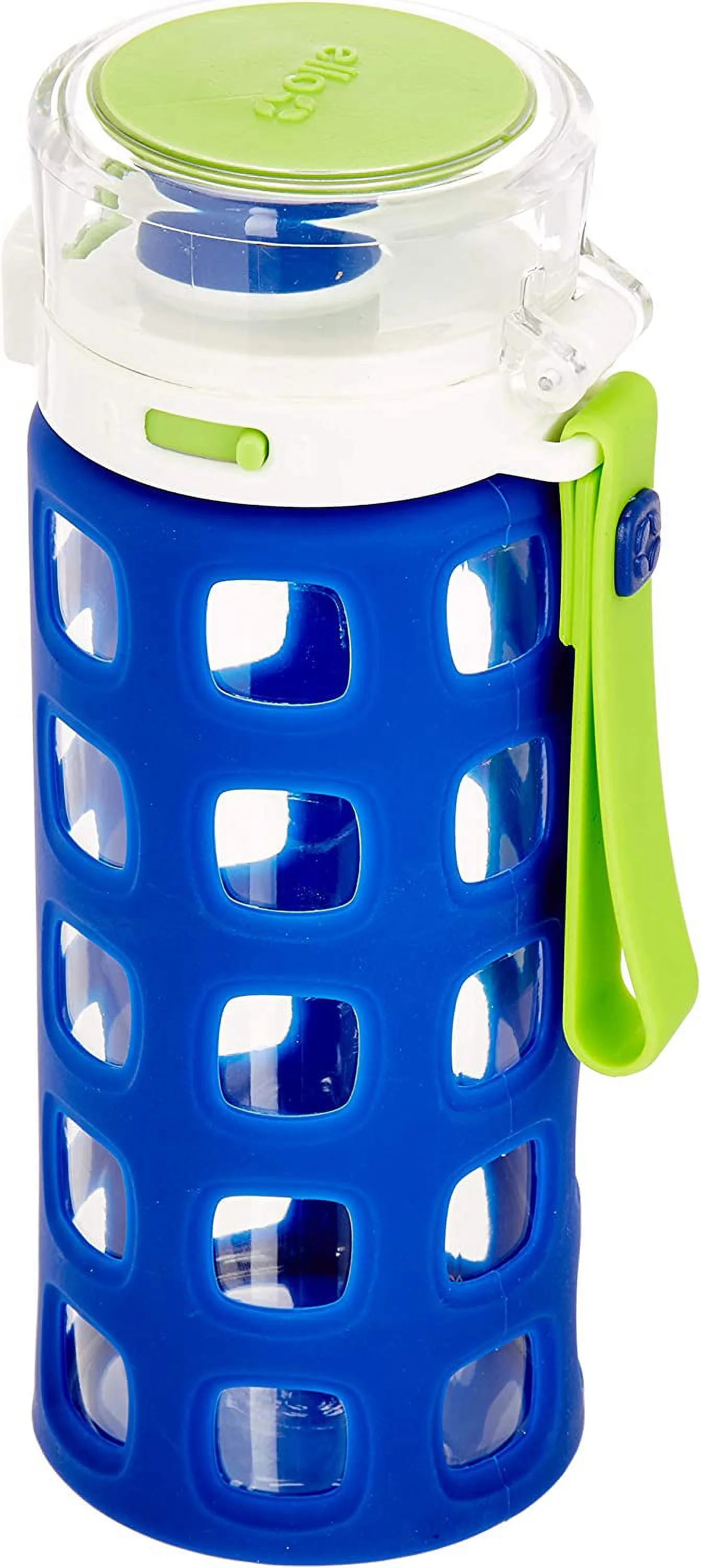 Ello Dash Tritan Plastic Kids Water Bottle with Silicone Sleeve