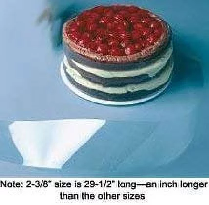 Clear Acetate Cake Collar, Pack of 200 - 3