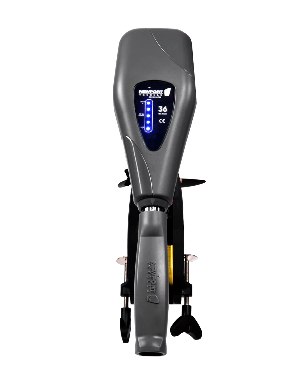 Newport Vessels Kayak Series 36 Lb. Thrust Saltwater Transom Mounted Electric Kayak Trolling Motor with 24 In. Shaft