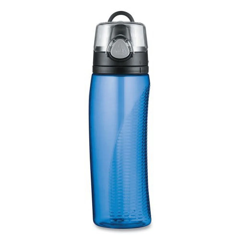 Intak by Thermos Hydration Bottle with Meter, 24 oz, Blue, Polyester (HP4100TLTRI6)