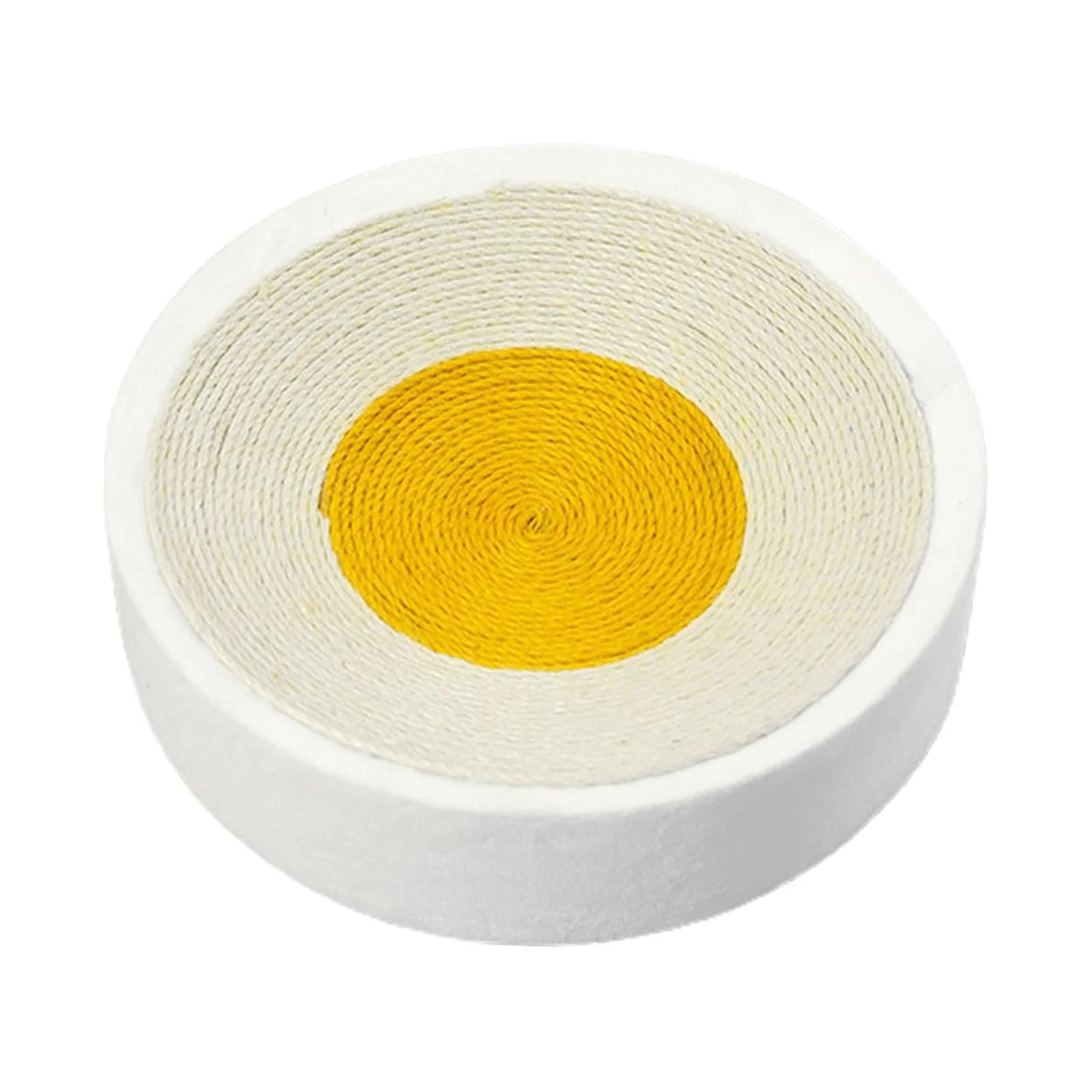 Tooyful Cat Scratch Pad Lounge Cat Beds Rest and Play 40x10.5cm Grind Claws Cardboard Cat Scratcher Bed Cat Scratching Board for Kitten Medium Cats White