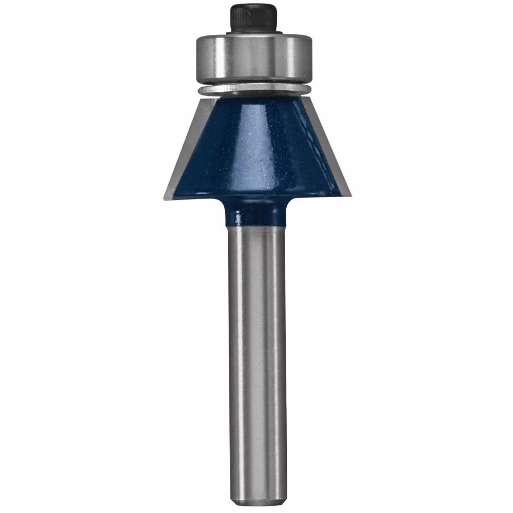 Bosch 25° X 7/16 In. Carbide-Tipped 2-Flute Bevel Trim Bit