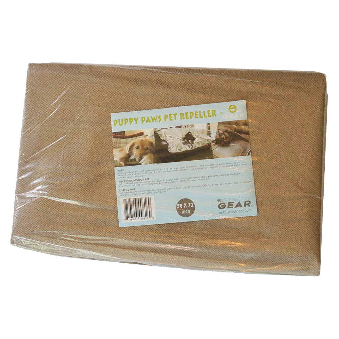 Enthusiast Gear Pet Repellent Mat - Non Electric Cat & Dog Deterrent Mat