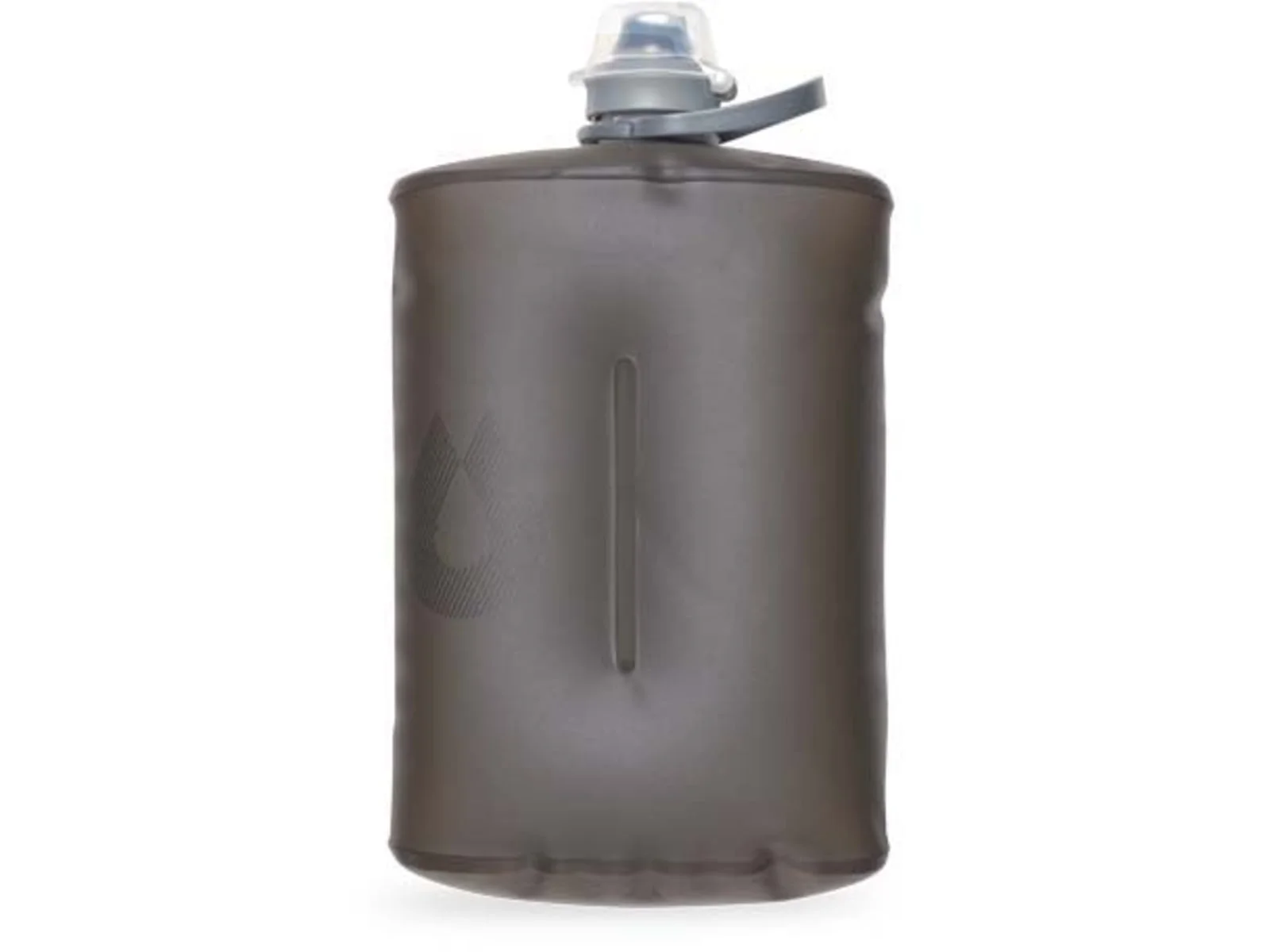 HydraPak Stow Water Bottle, Mammoth Grey, 1L/32oz,