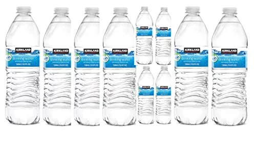 Kirkland Signature Bottled Water 16.9 fl oz, 10 pack