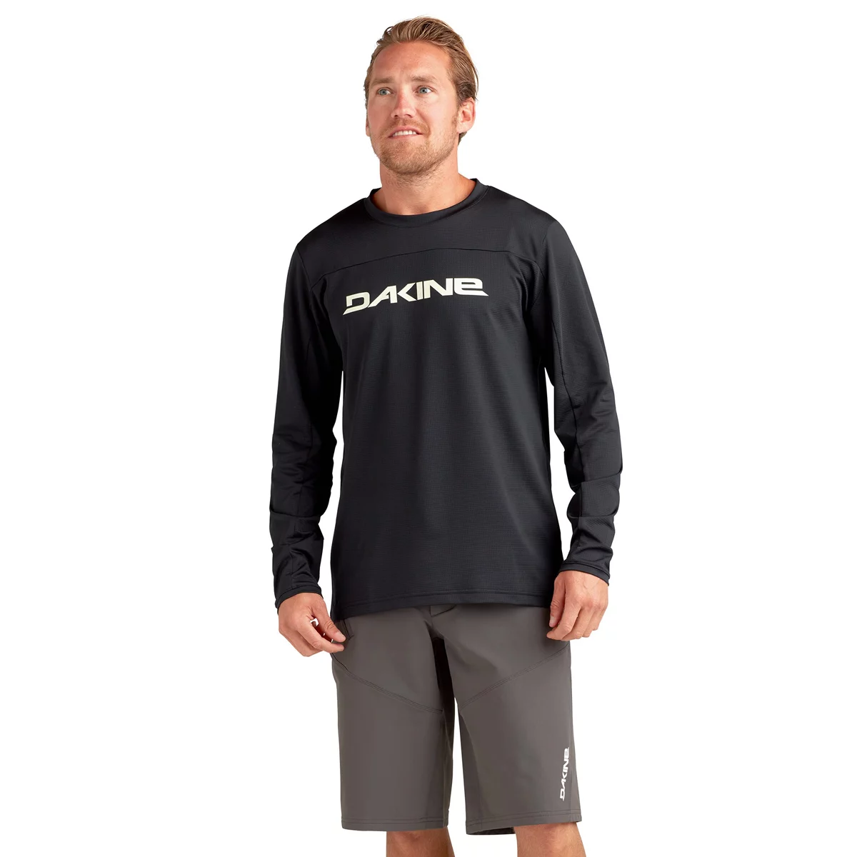 Dakine Syncline Long Sleeve Bike Jersey Black Small 2022