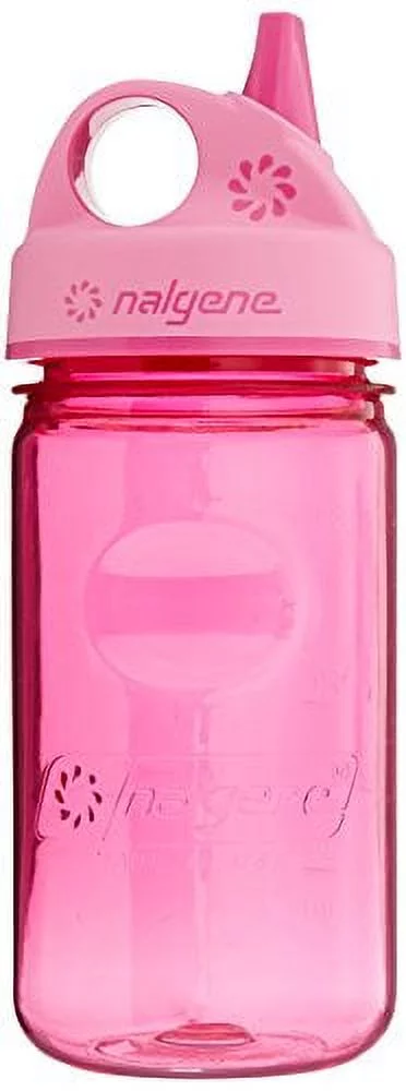 NALGENE Tritan Grip-N-Gulp BPA-Free Water Bottle (Pink, 12 Ounces)
